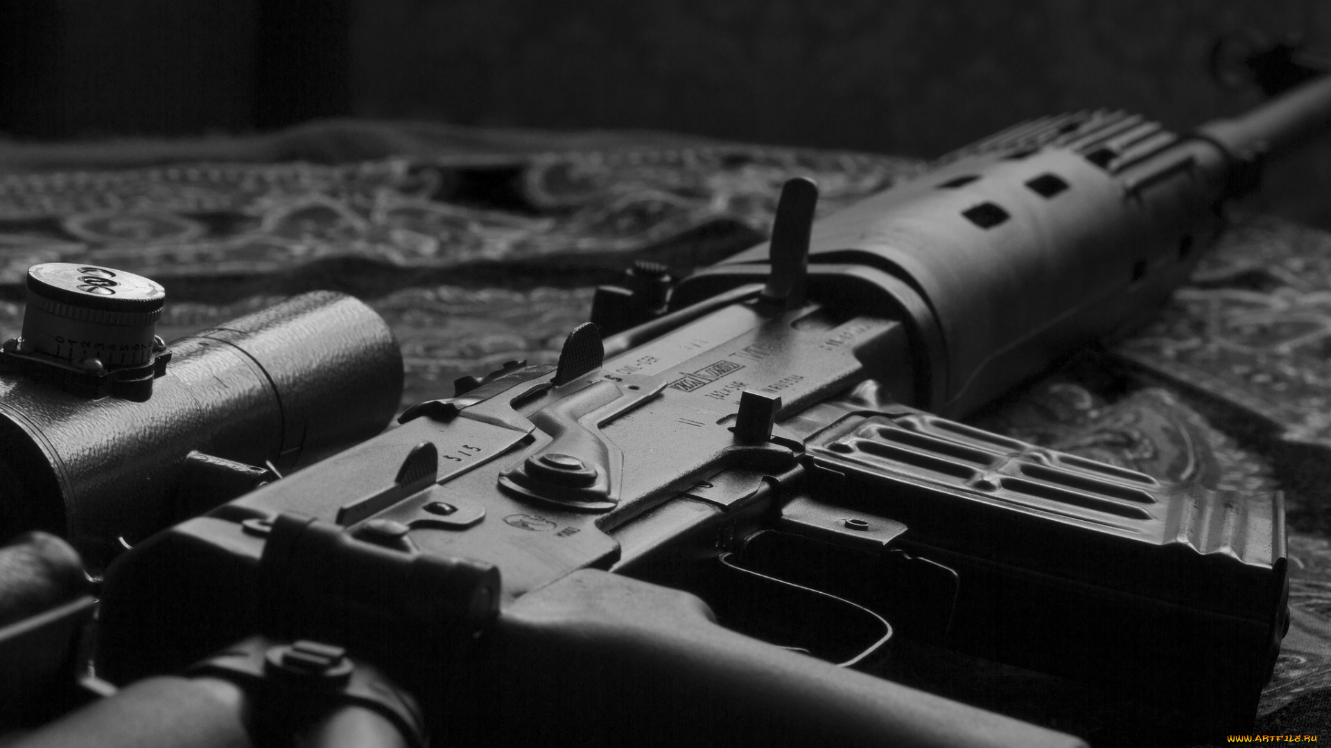 оружие, автоматы, ствол