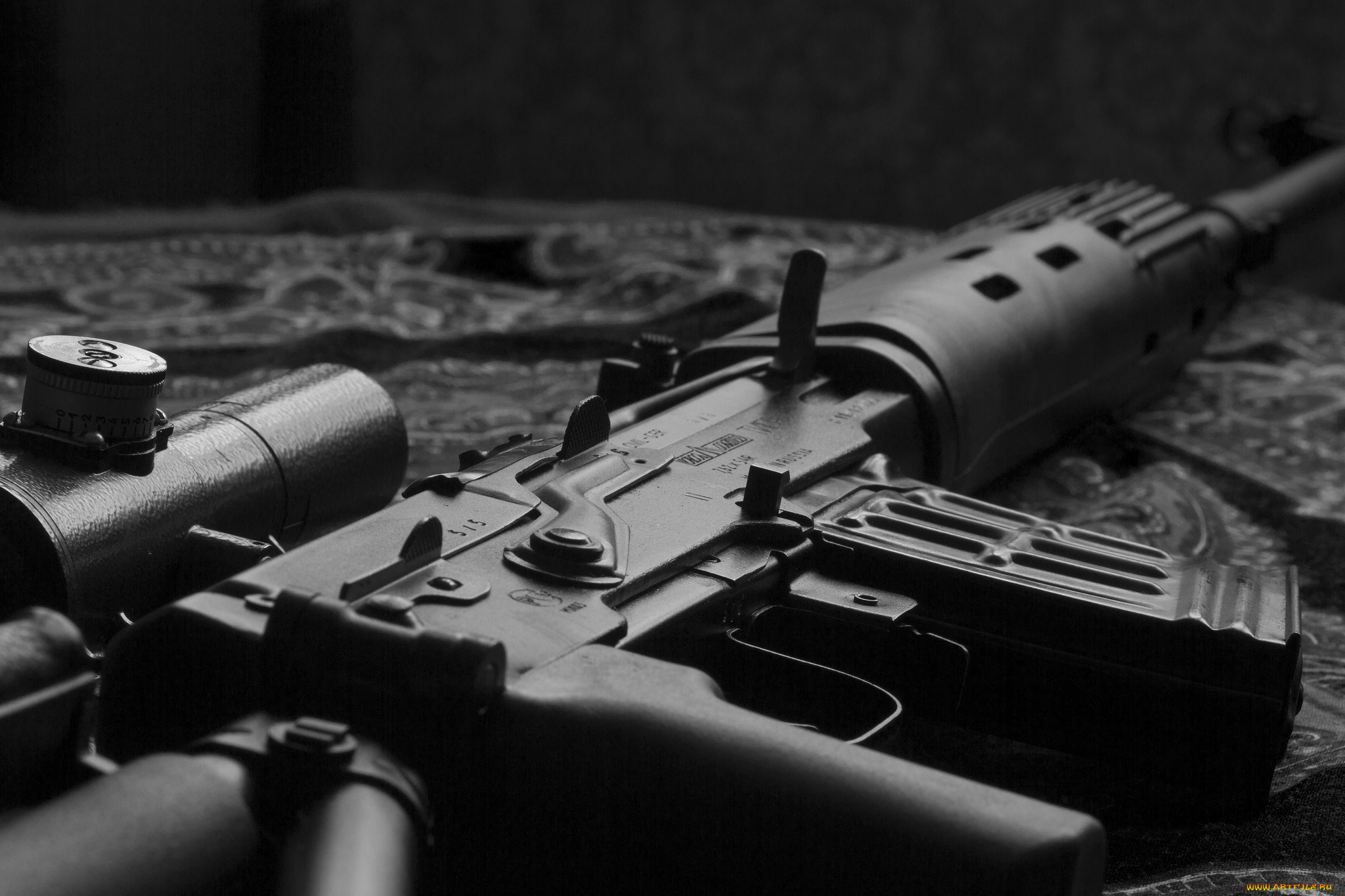 оружие, автоматы, ствол