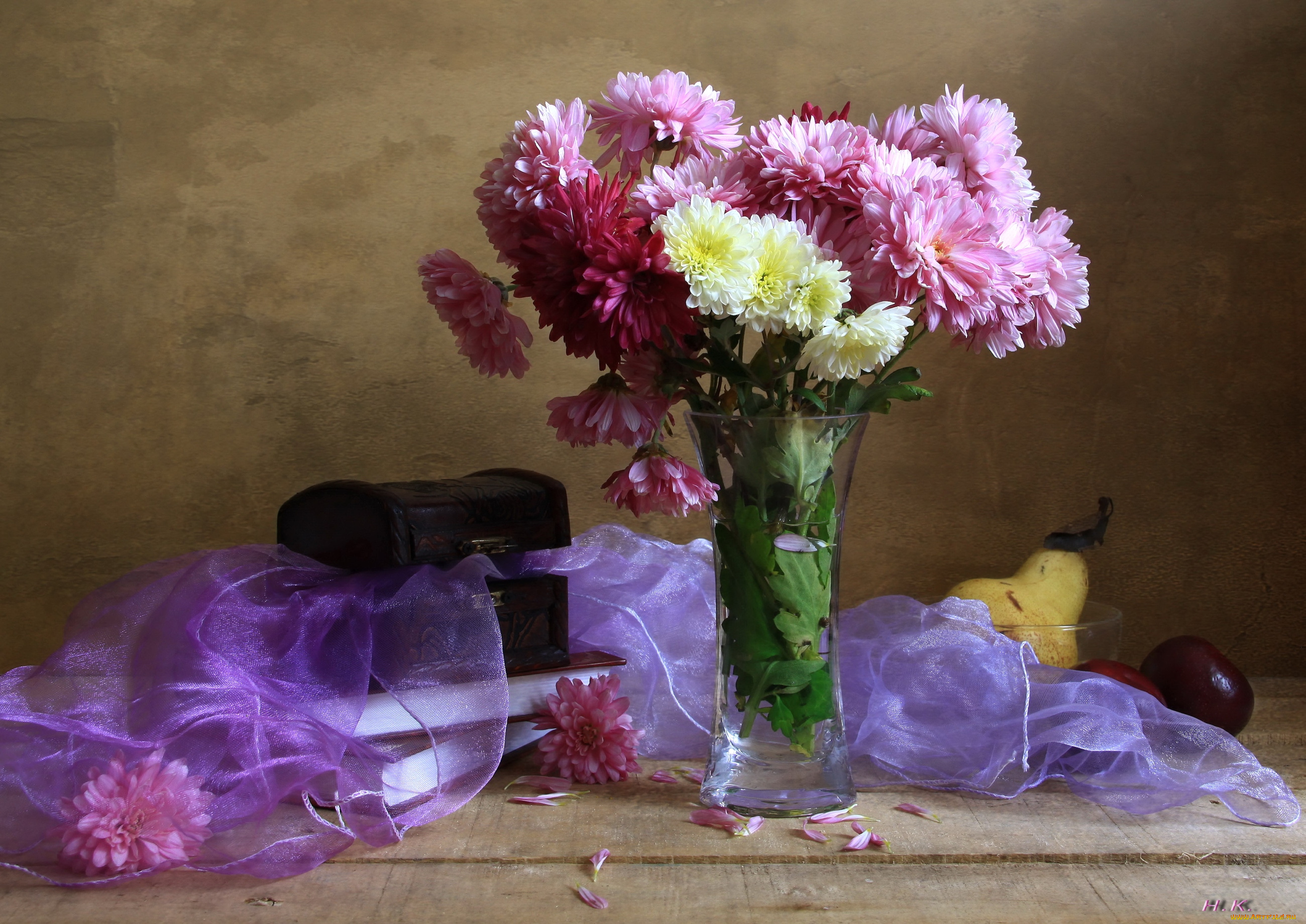 цветы, хризантемы, букет