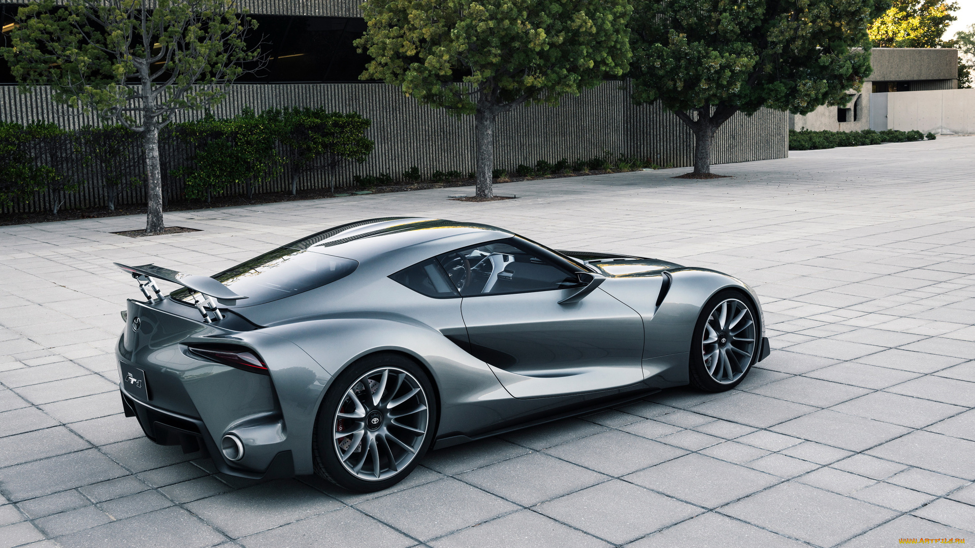 2014, toyota, ft-1, graphite, автомобили, toyota, металлик, тюнинг, серый, graphite