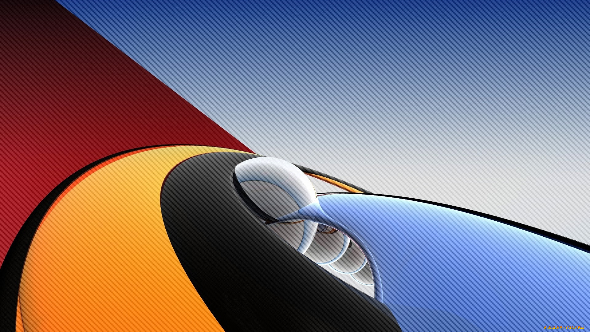 3д, графика, абстракция, , abstract, переходы, сектора, яркость, цвета