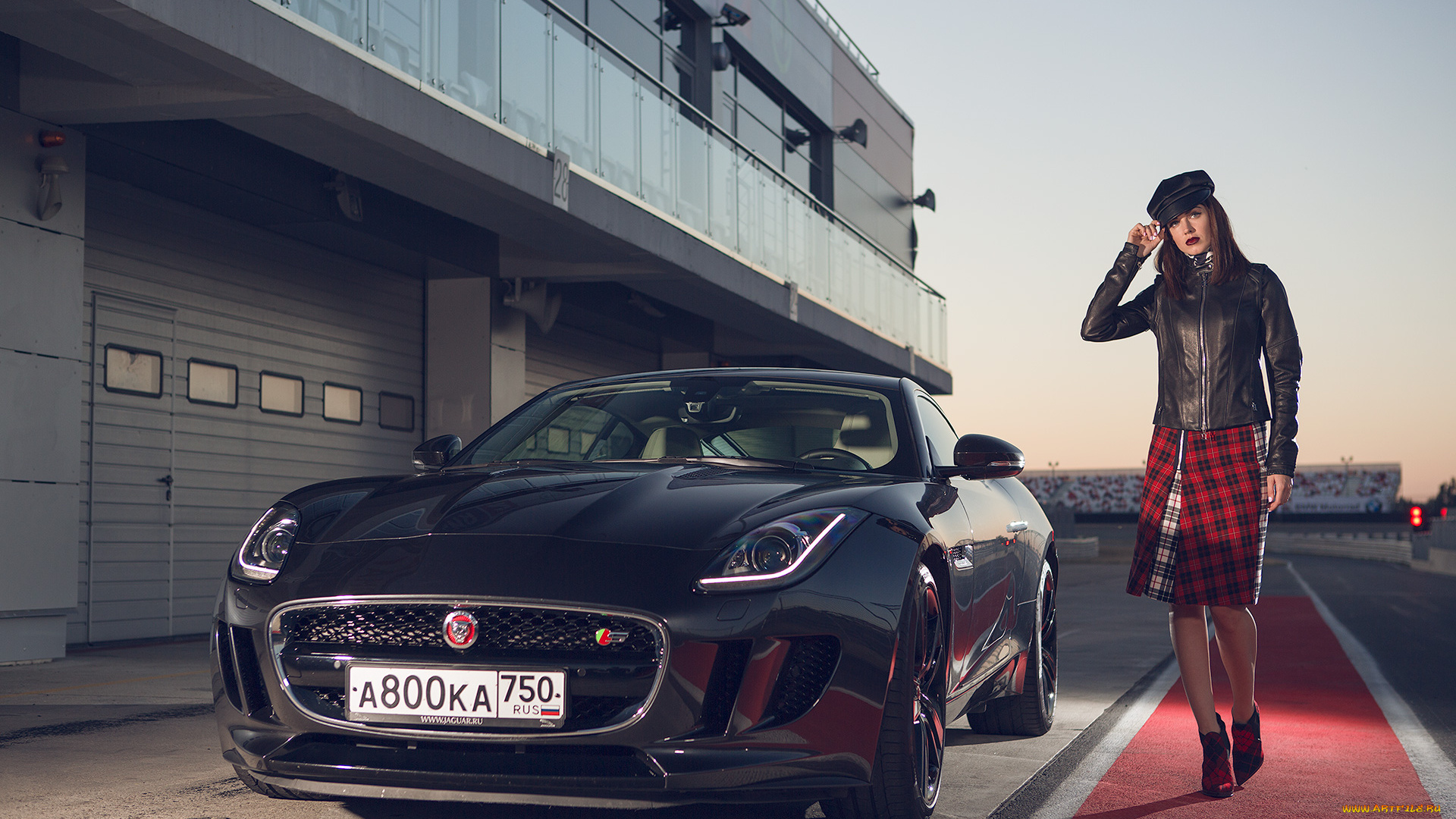 автомобили, авто, с, девушками, jaguar