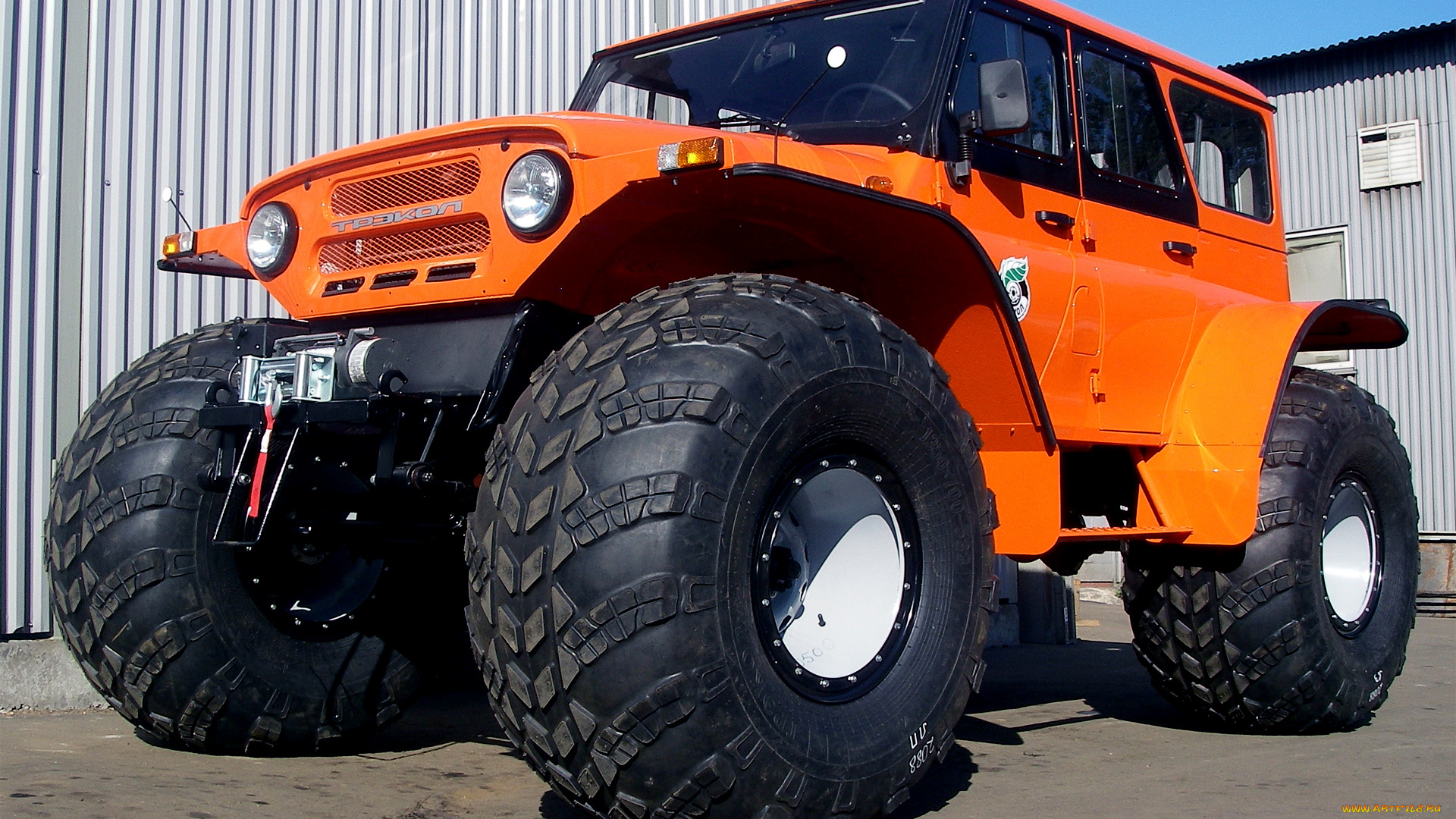 автомобили, уаз, trackall