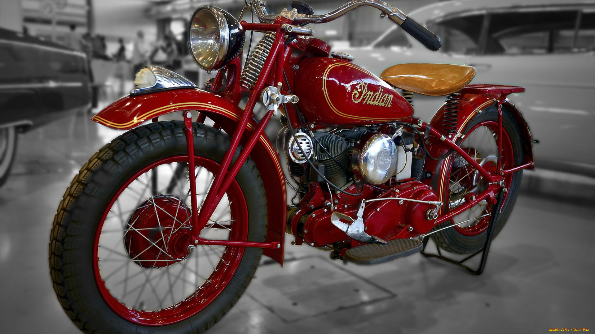 мотоциклы, indian, байк