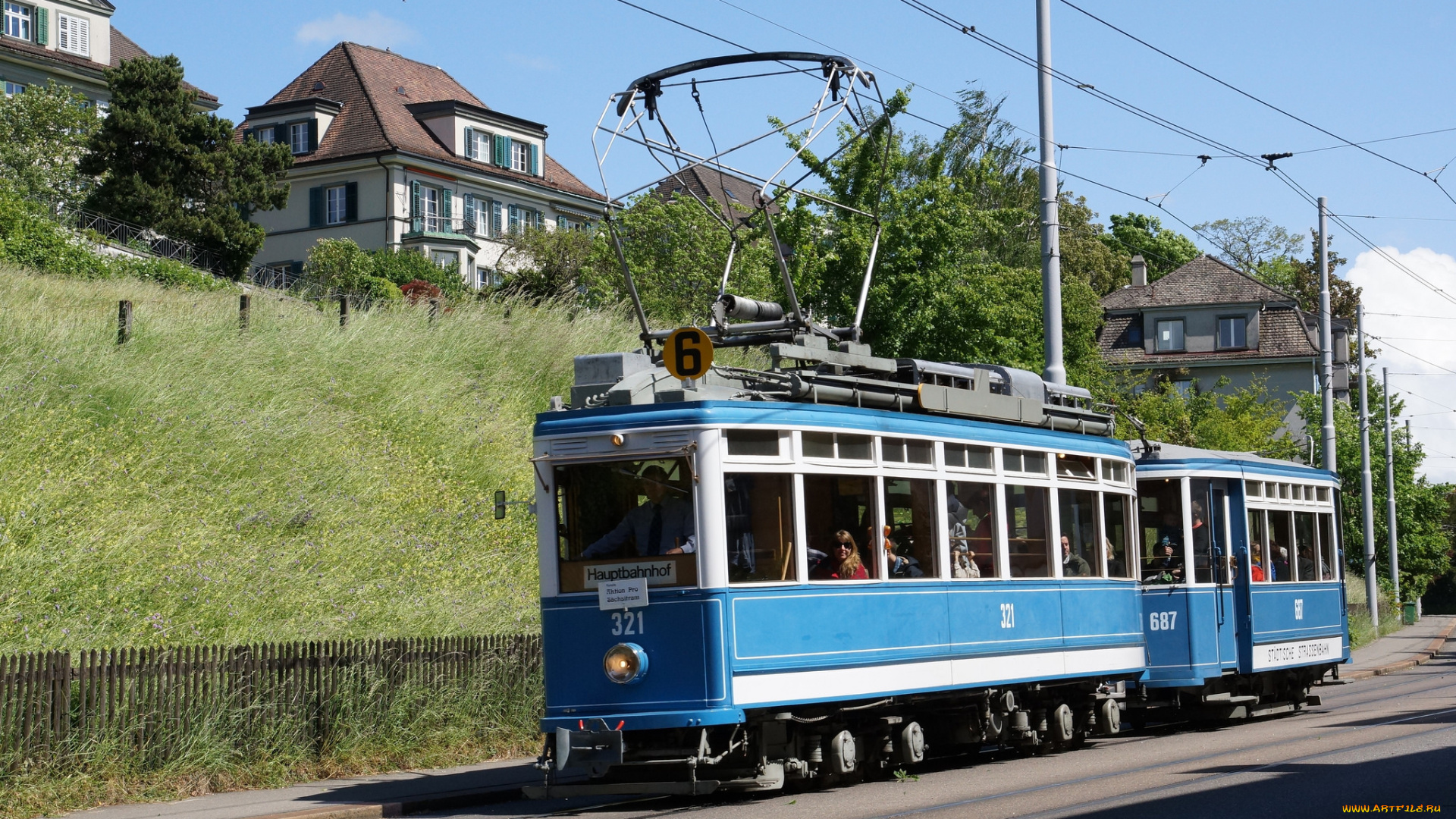 техника, трамваи, трамвай, город, рельсы