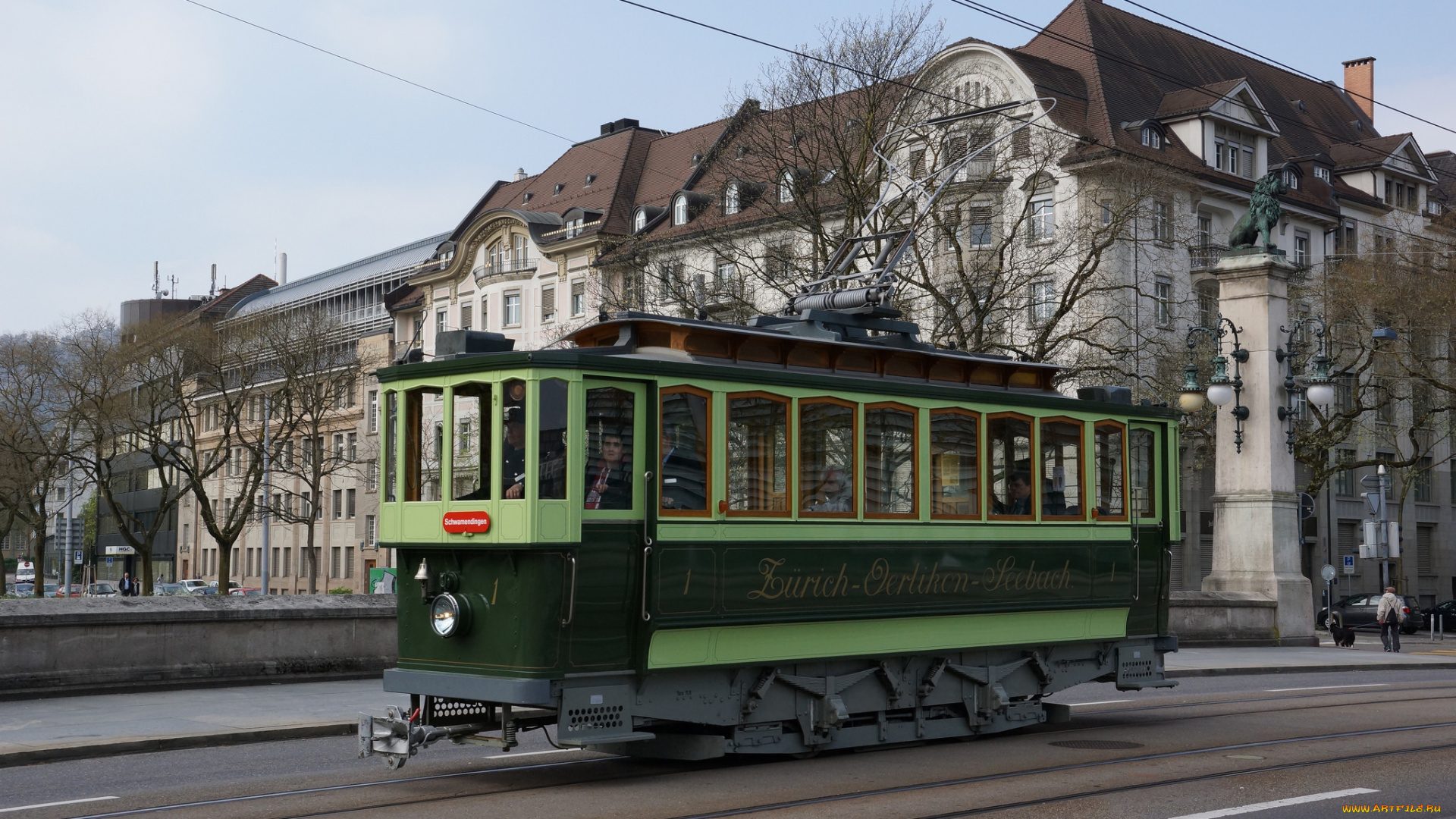 техника, трамваи, трамвай, город, рельсы