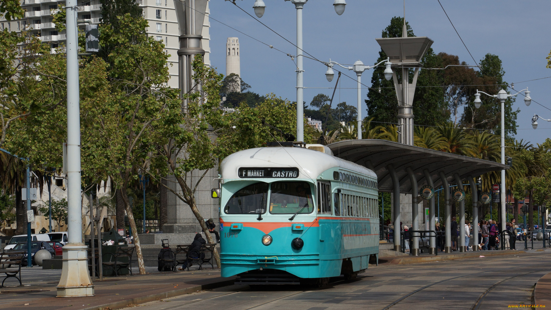 техника, трамваи, трамвай, город, рельсы