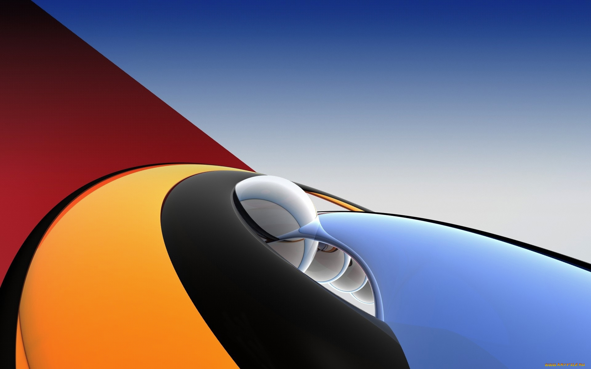 3д, графика, абстракция, , abstract, переходы, сектора, яркость, цвета