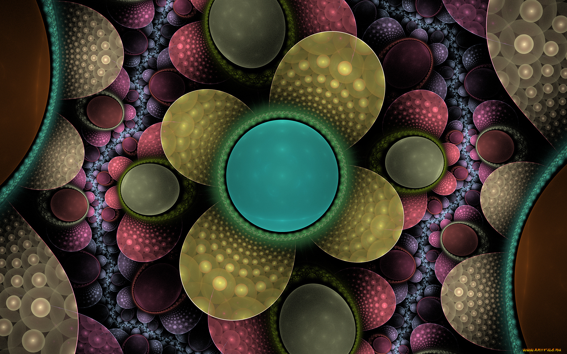 3д, графика, фракталы, , fractal, цвета, фон, узор