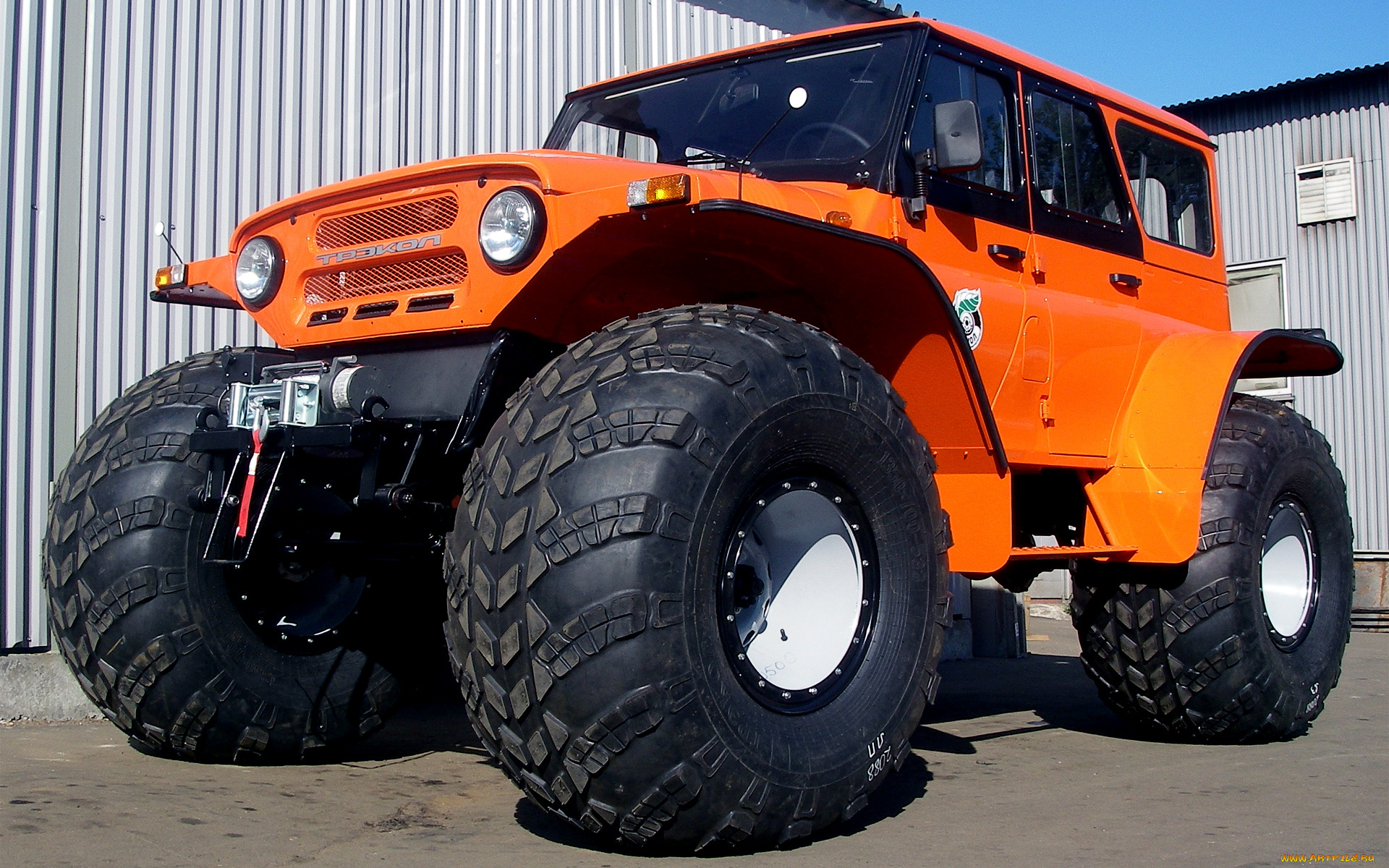 автомобили, уаз, trackall