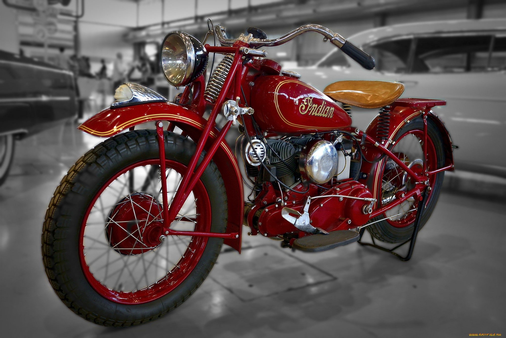 мотоциклы, indian, байк