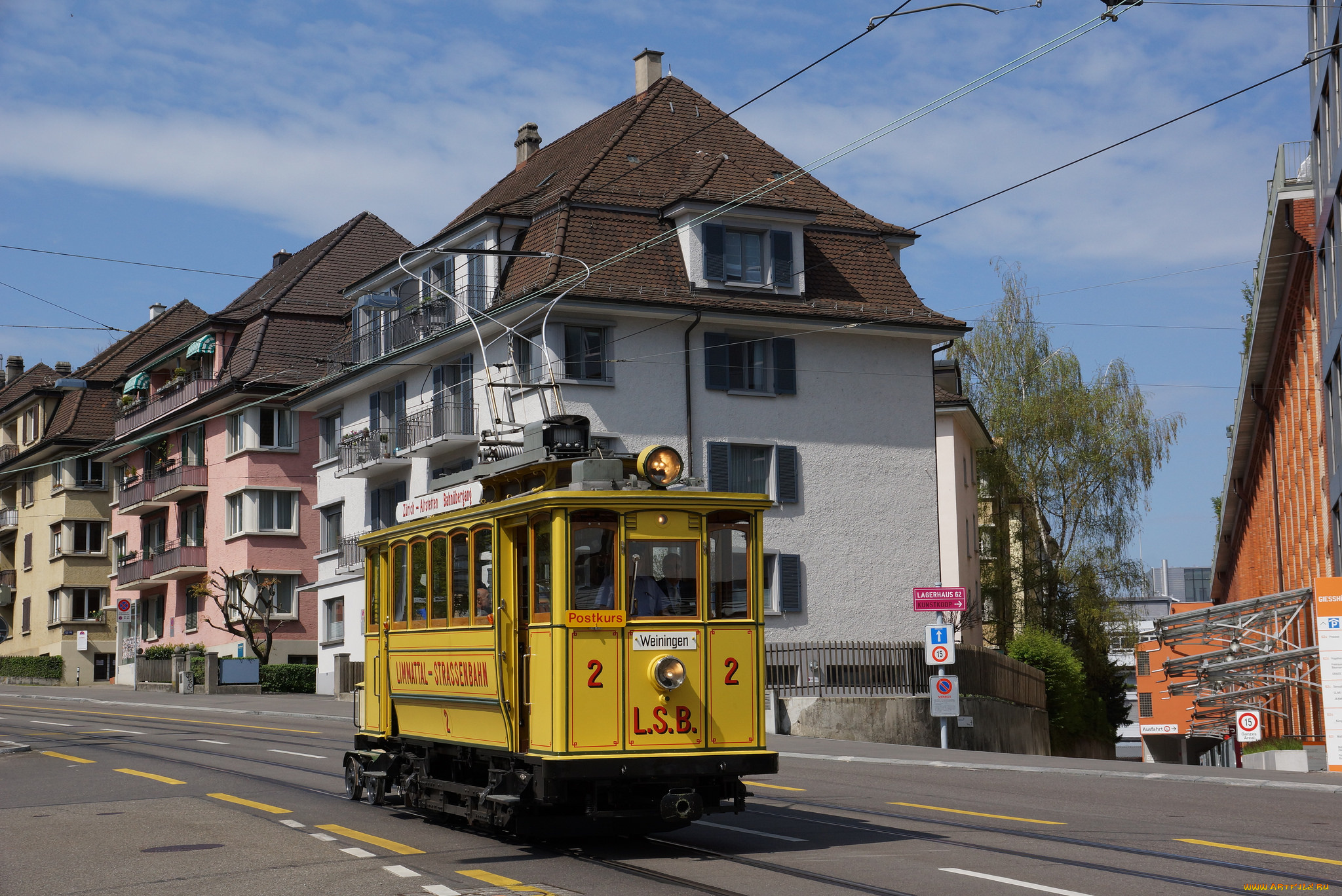 техника, трамваи, трамвай, город, рельсы