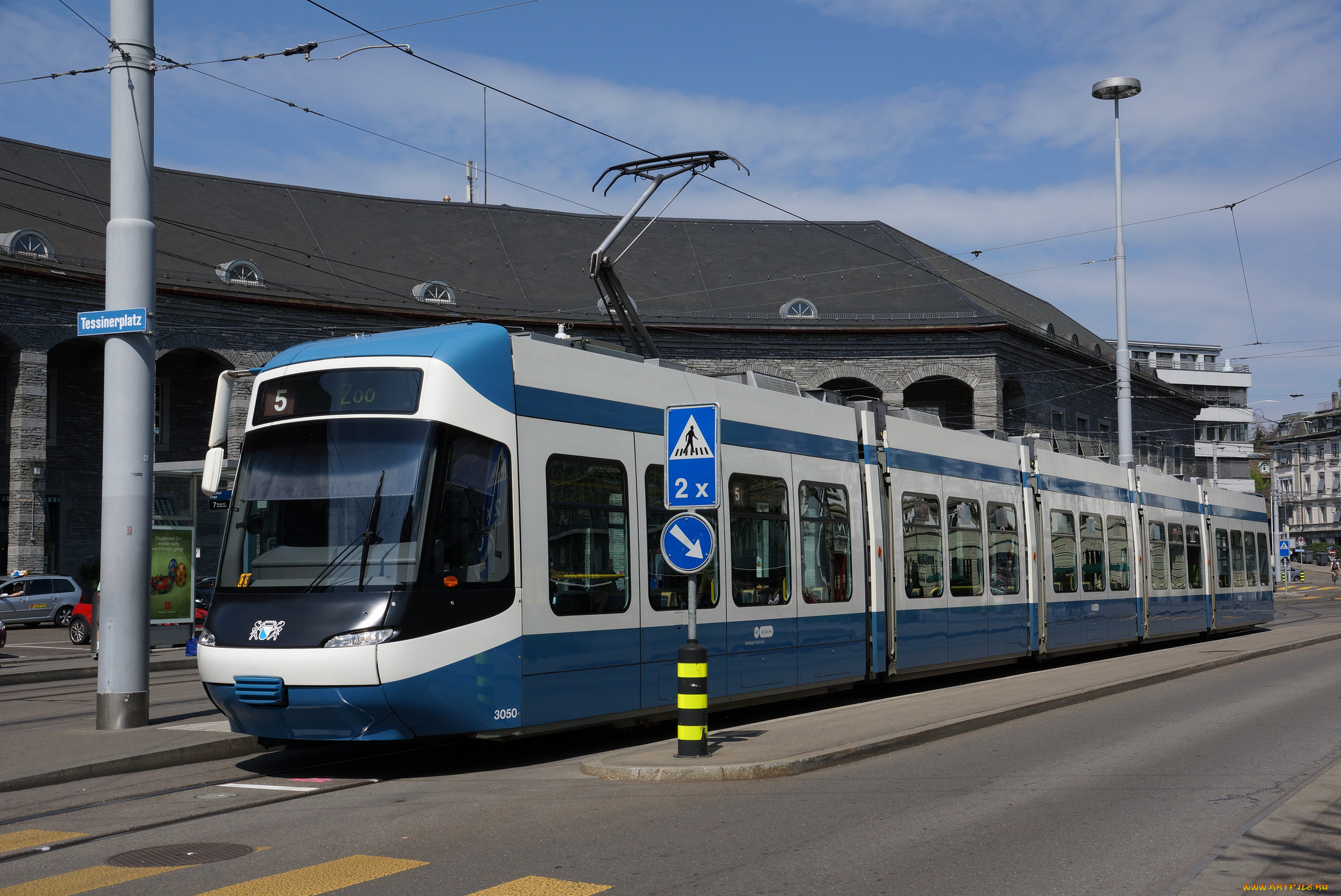 техника, трамваи, трамвай, город, рельсы