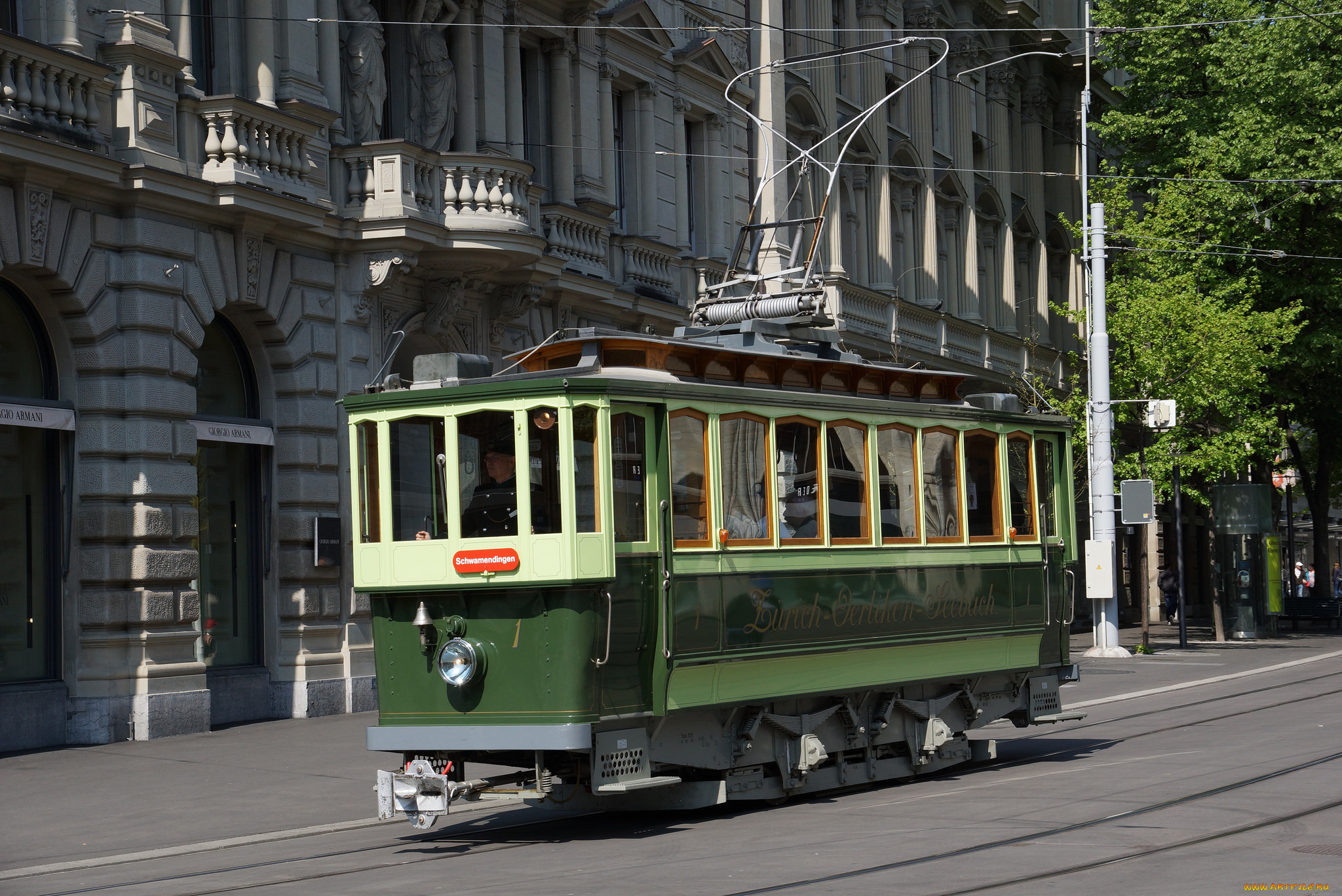 техника, трамваи, трамвай, город, рельсы