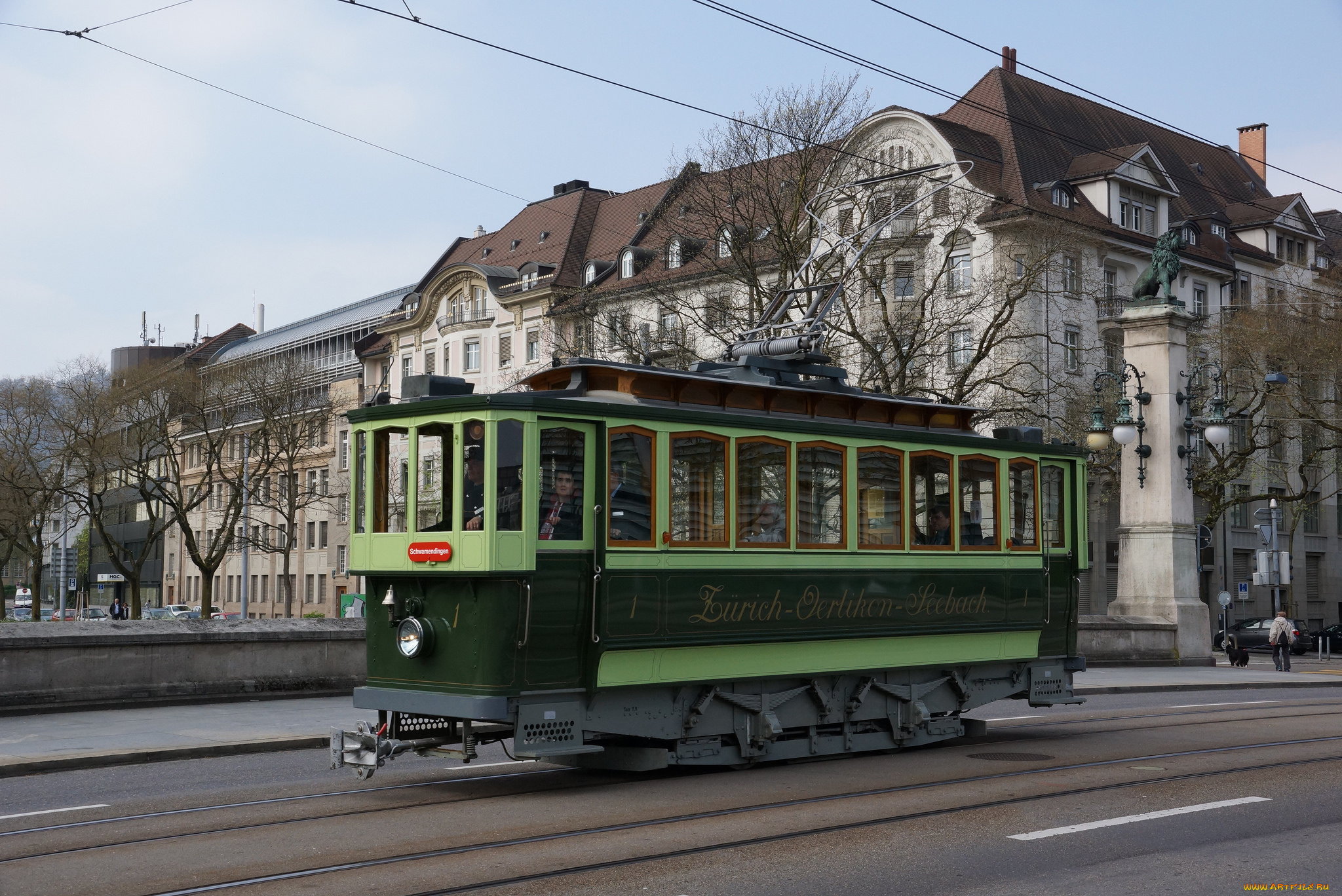 техника, трамваи, трамвай, город, рельсы