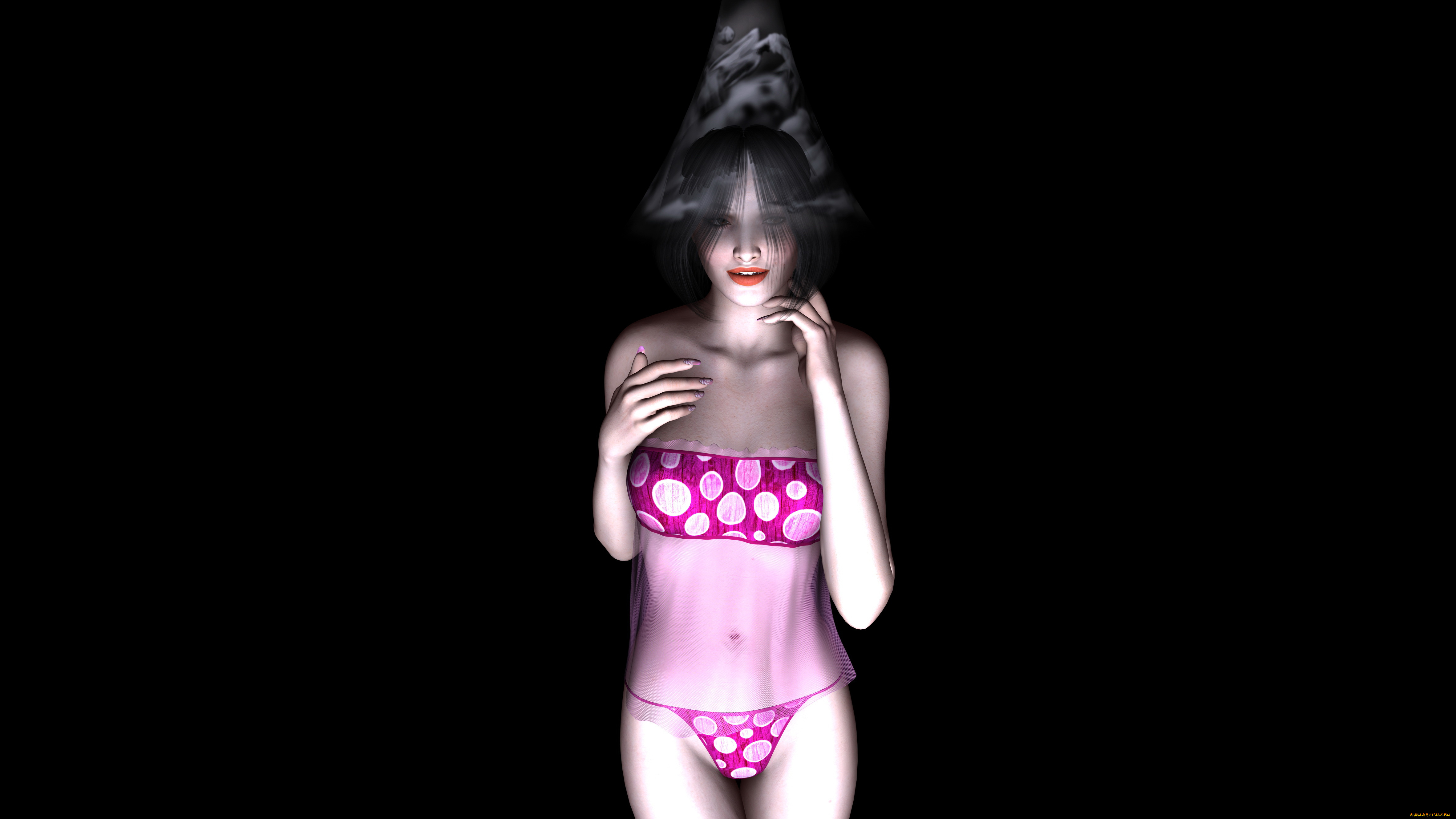 erika, 3д, графика, люди, , people, девушка, взгляд, фон