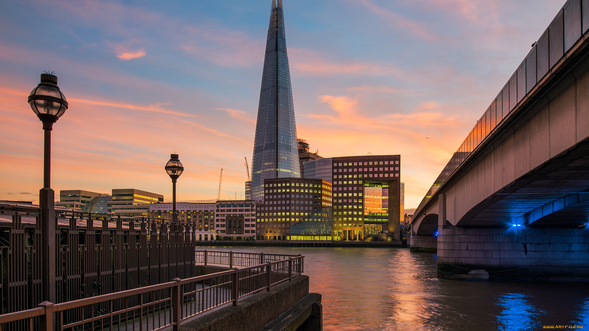 london, bridge, города, лондон, , великобритания, башня, мост, река