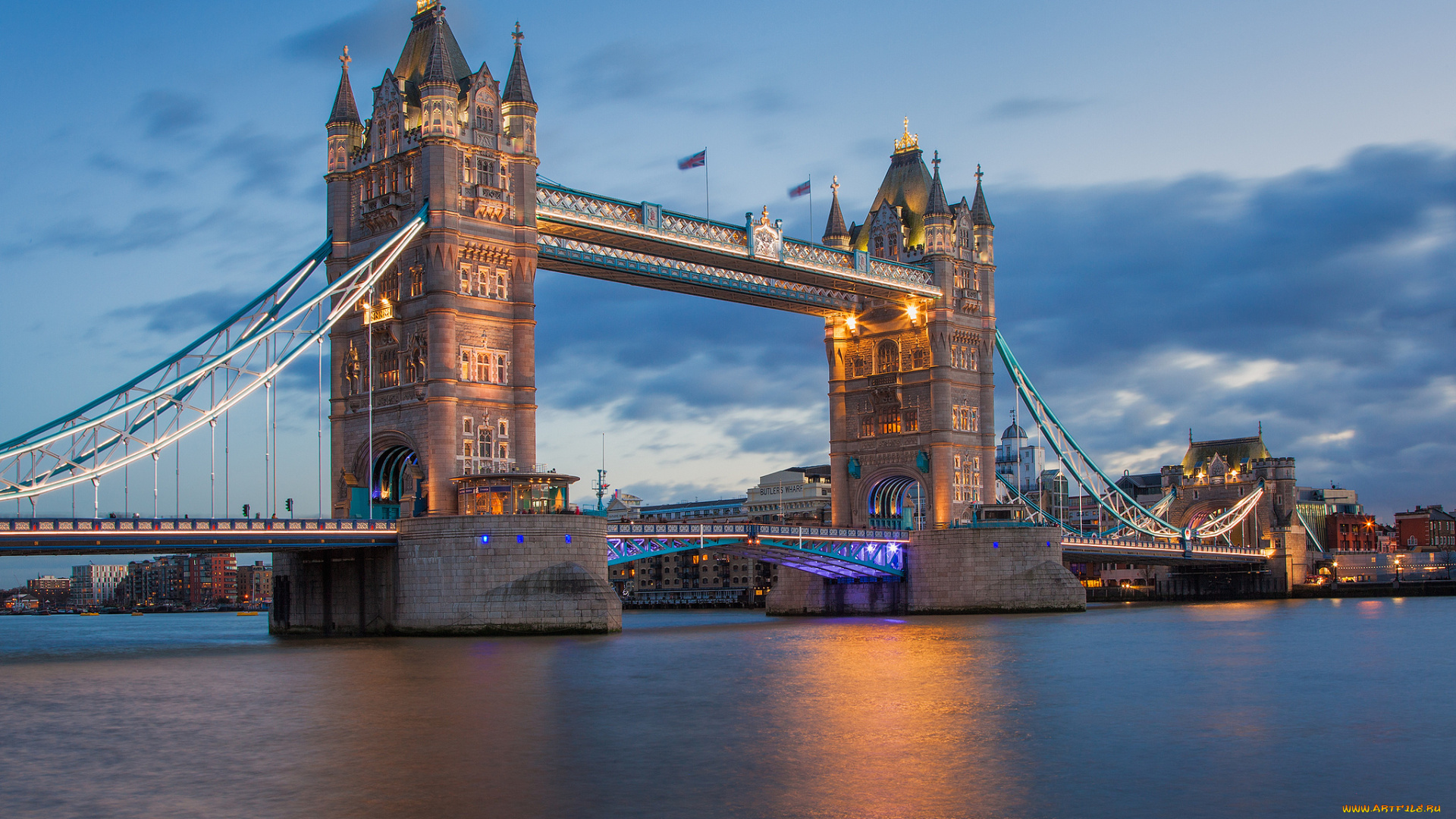 london, города, лондон, , великобритания, мост, река