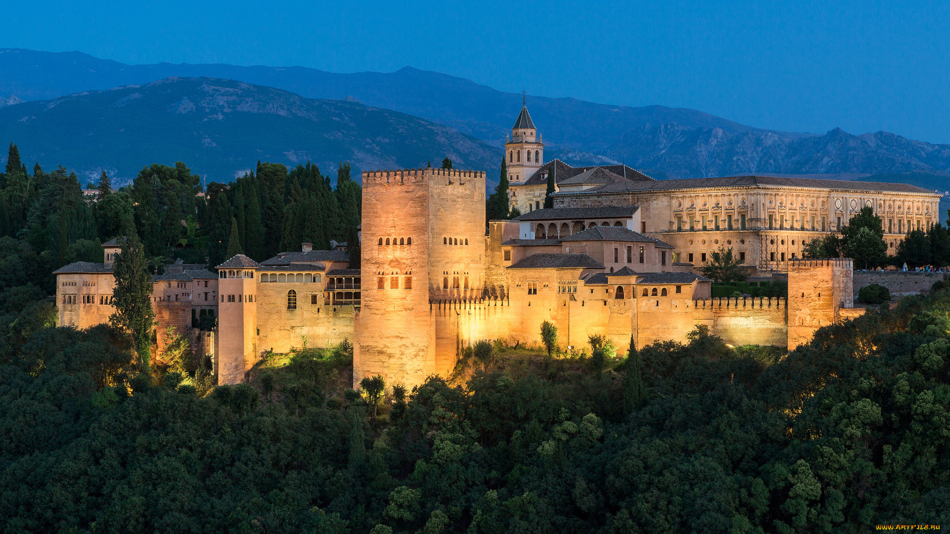 moorish, palace, города, -, дворцы, , замки, , крепости, дворец, крепость