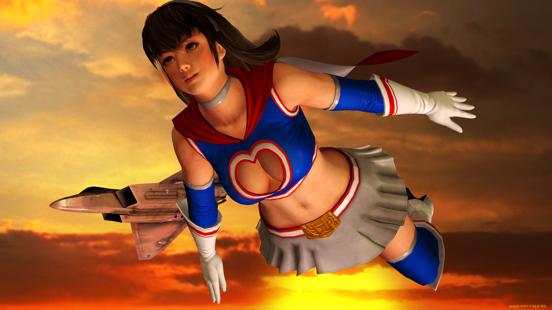 3д, графика, фантазия, , fantasy, фон, взгляд, девушка