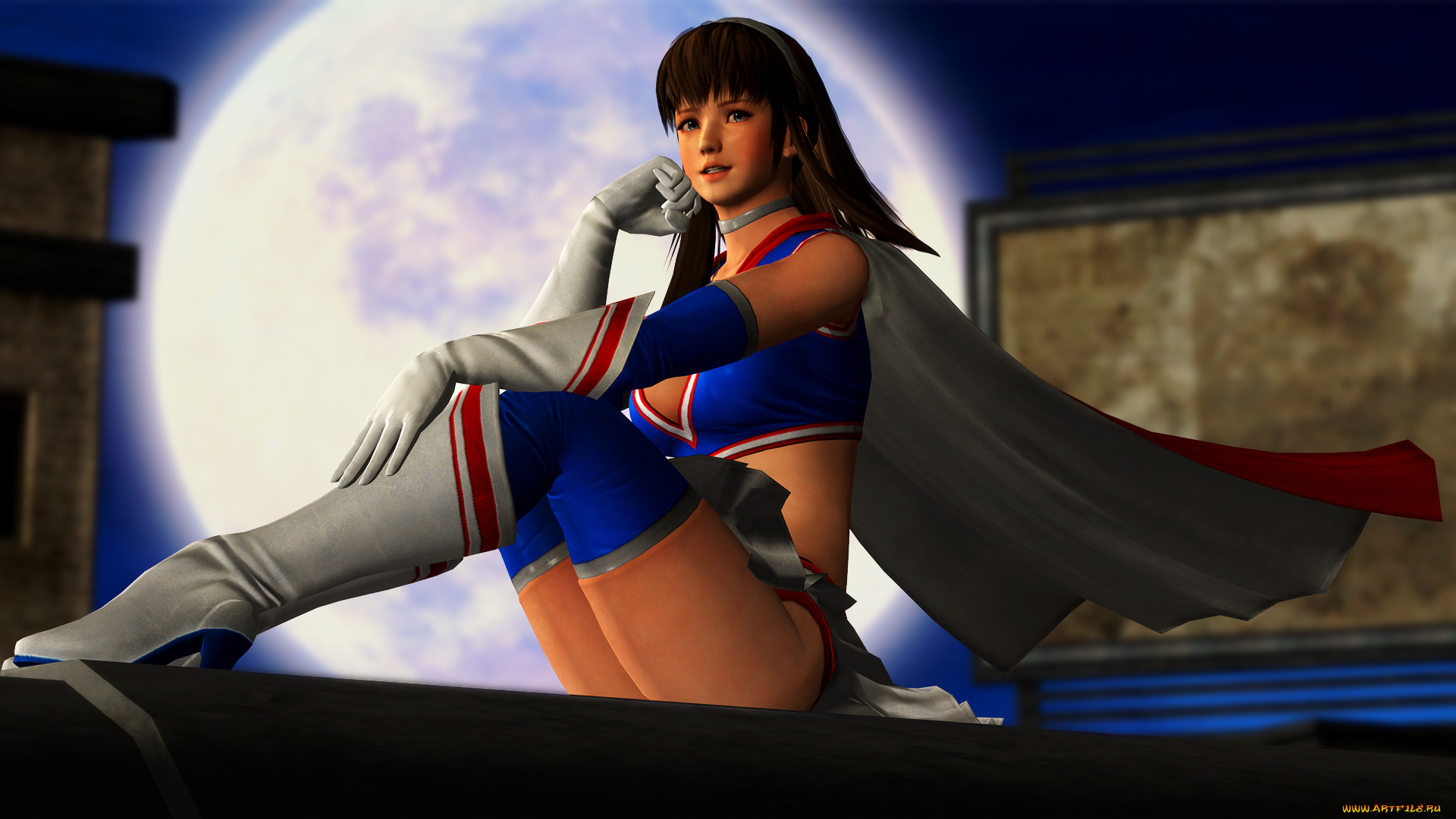 3д, графика, фантазия, , fantasy, фон, взгляд, девушка