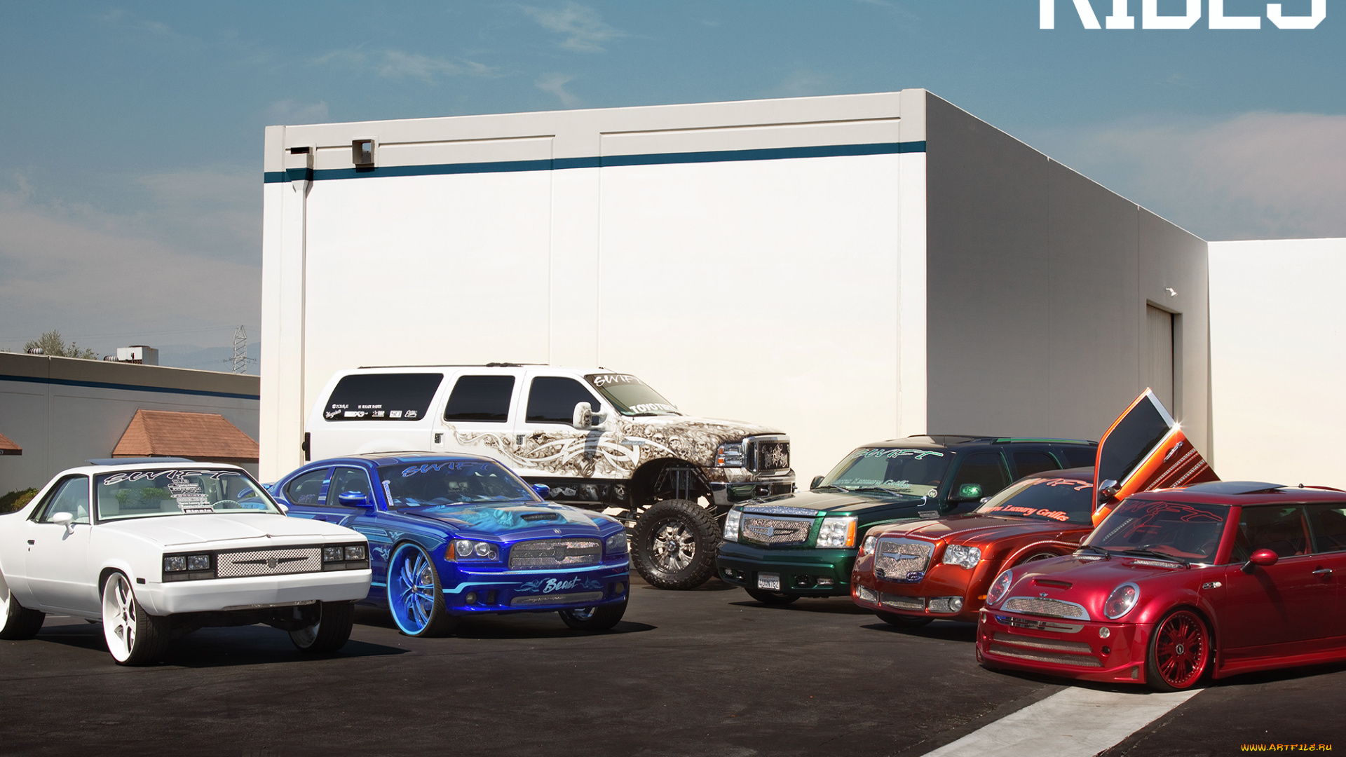 автомобили, разные, вместе, rides