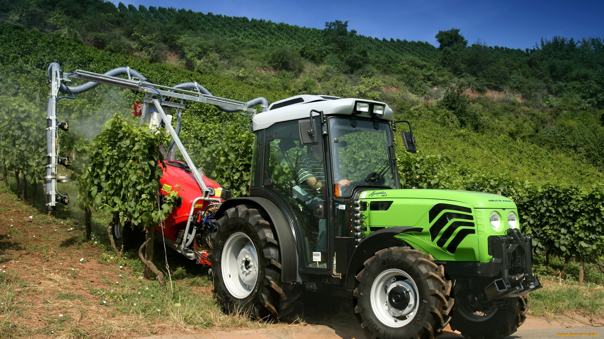 техника, тракторы, deutz-fahr