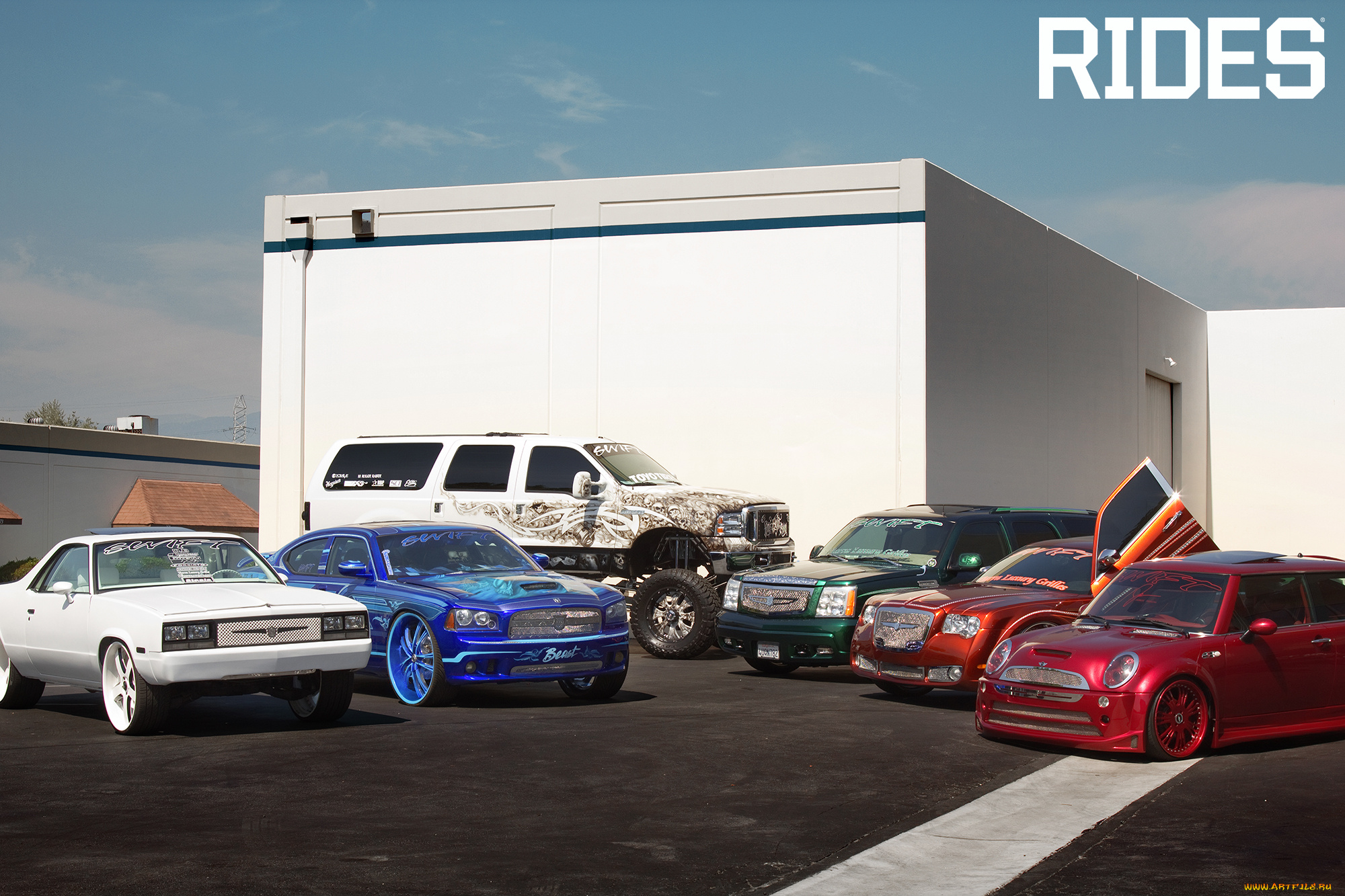 автомобили, разные, вместе, rides