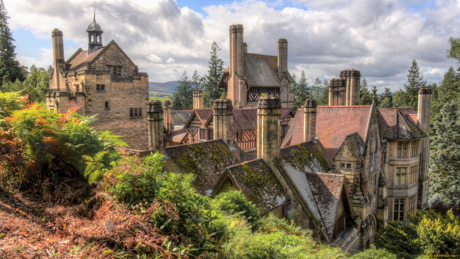 chimney, heaven, города, -, здания, , дома, простор