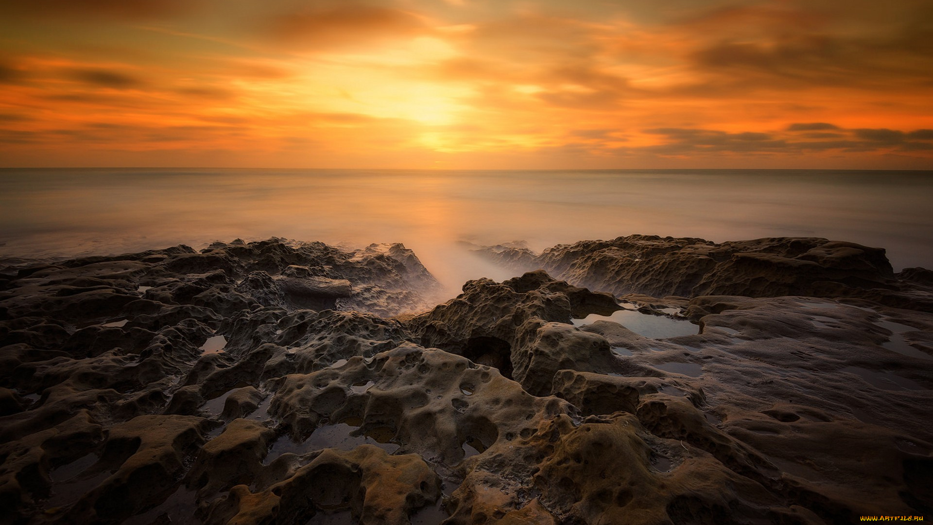 природа, восходы, закаты, простор