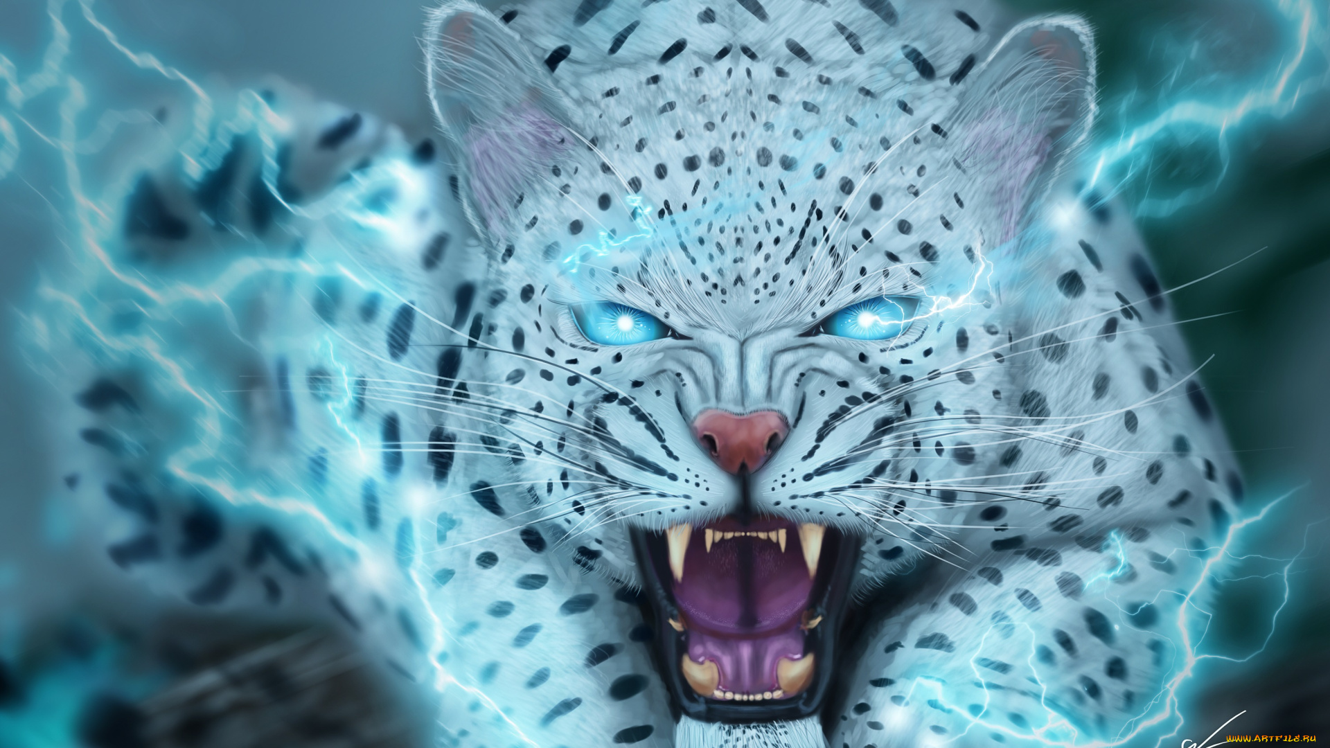 рисованное, животные, зверь