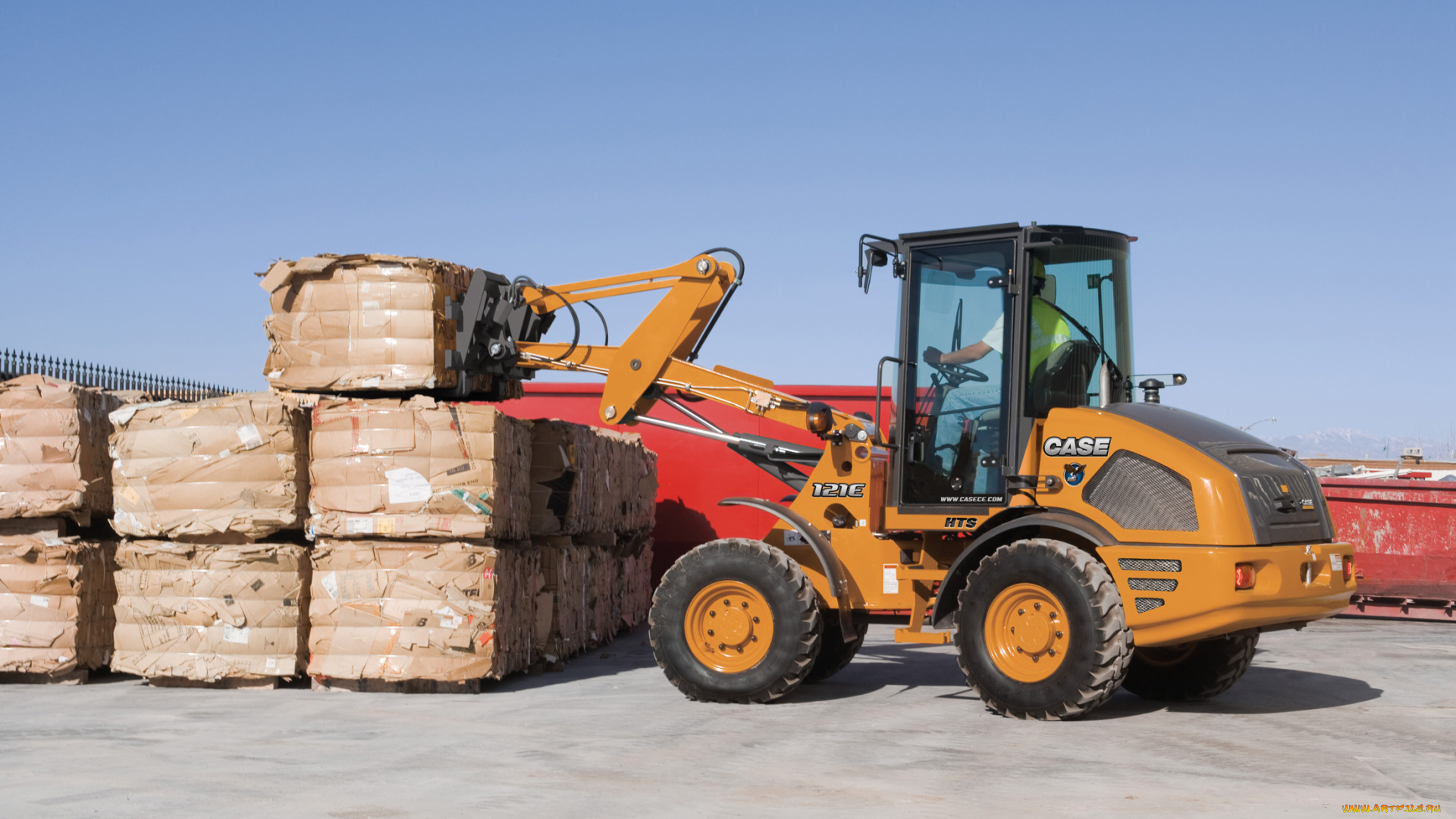 техника, фронтальные, погрузчики, case