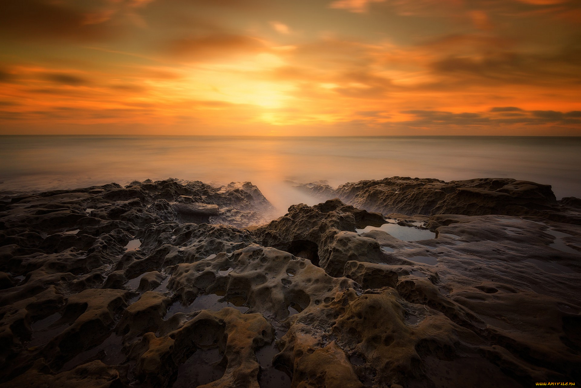 природа, восходы, закаты, простор