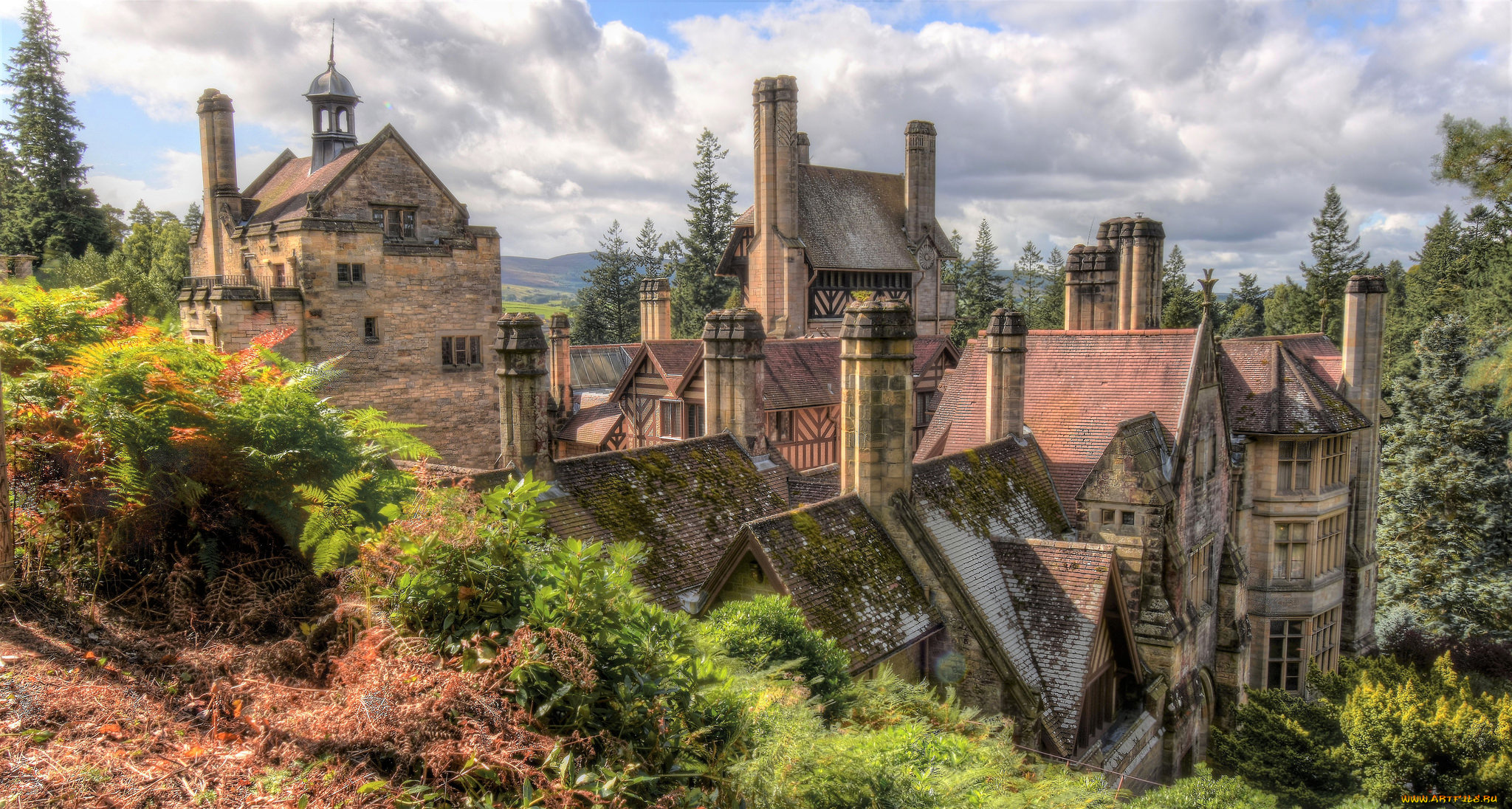 chimney, heaven, города, -, здания, , дома, простор