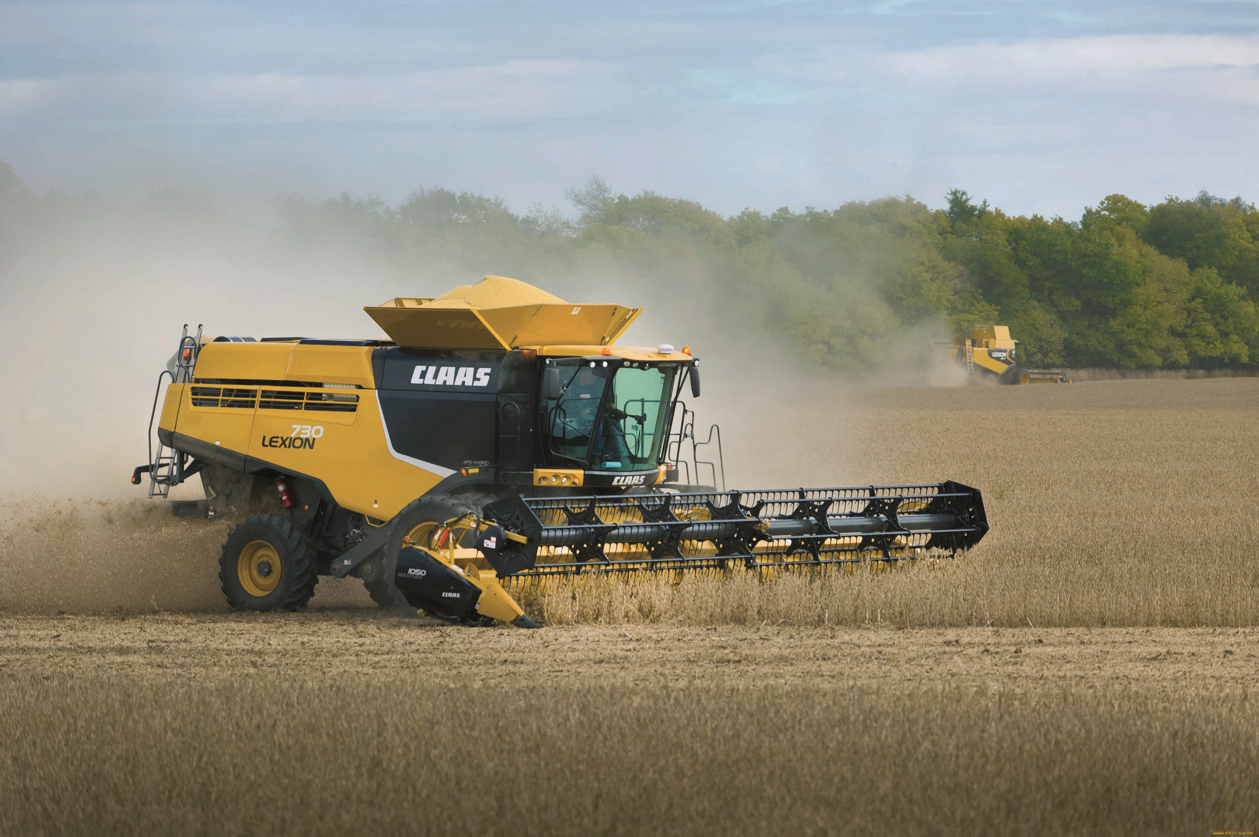 техника, комбайны, claas