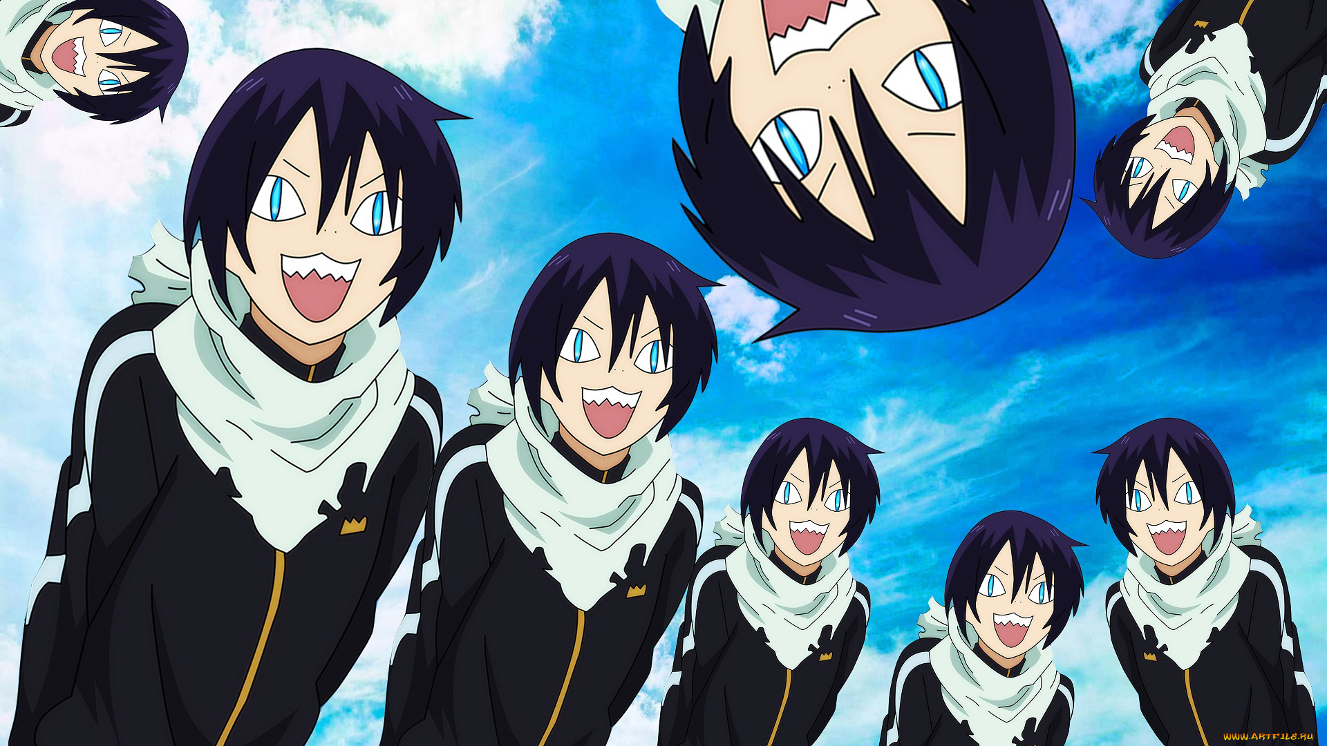 аниме, noragami, ято