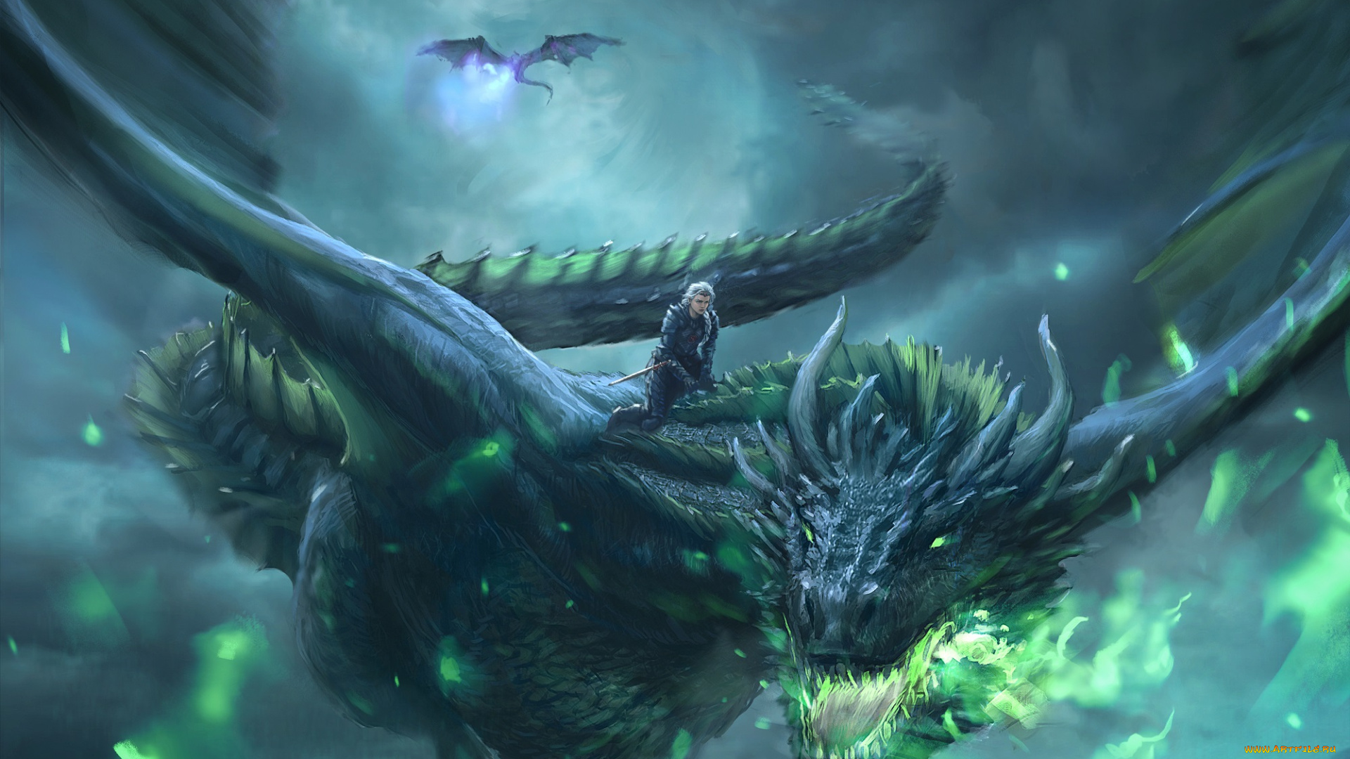 фэнтези, драконы, дракон