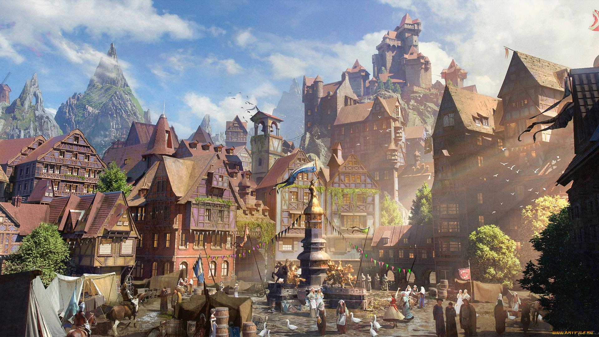 фэнтези, иные, миры, , иные, времена, город