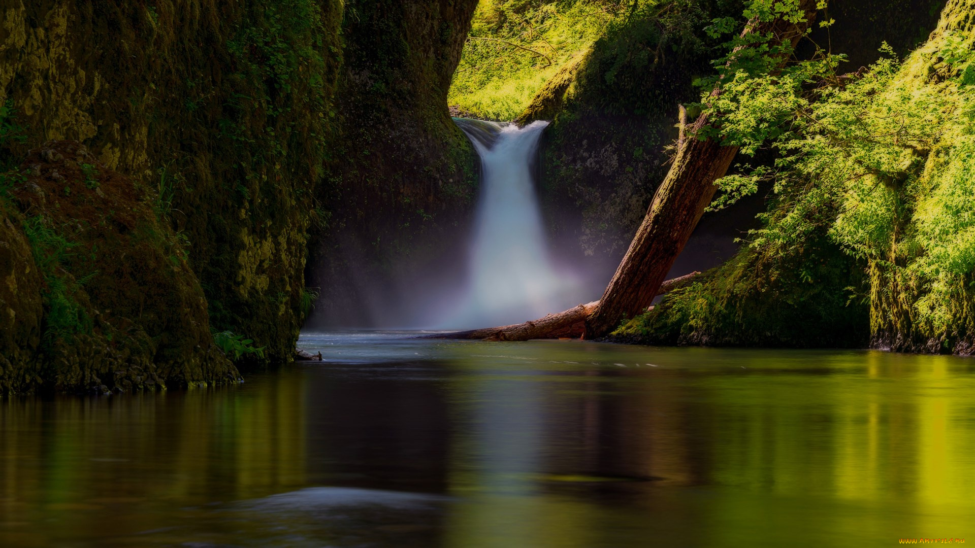 природа, водопады, водопад