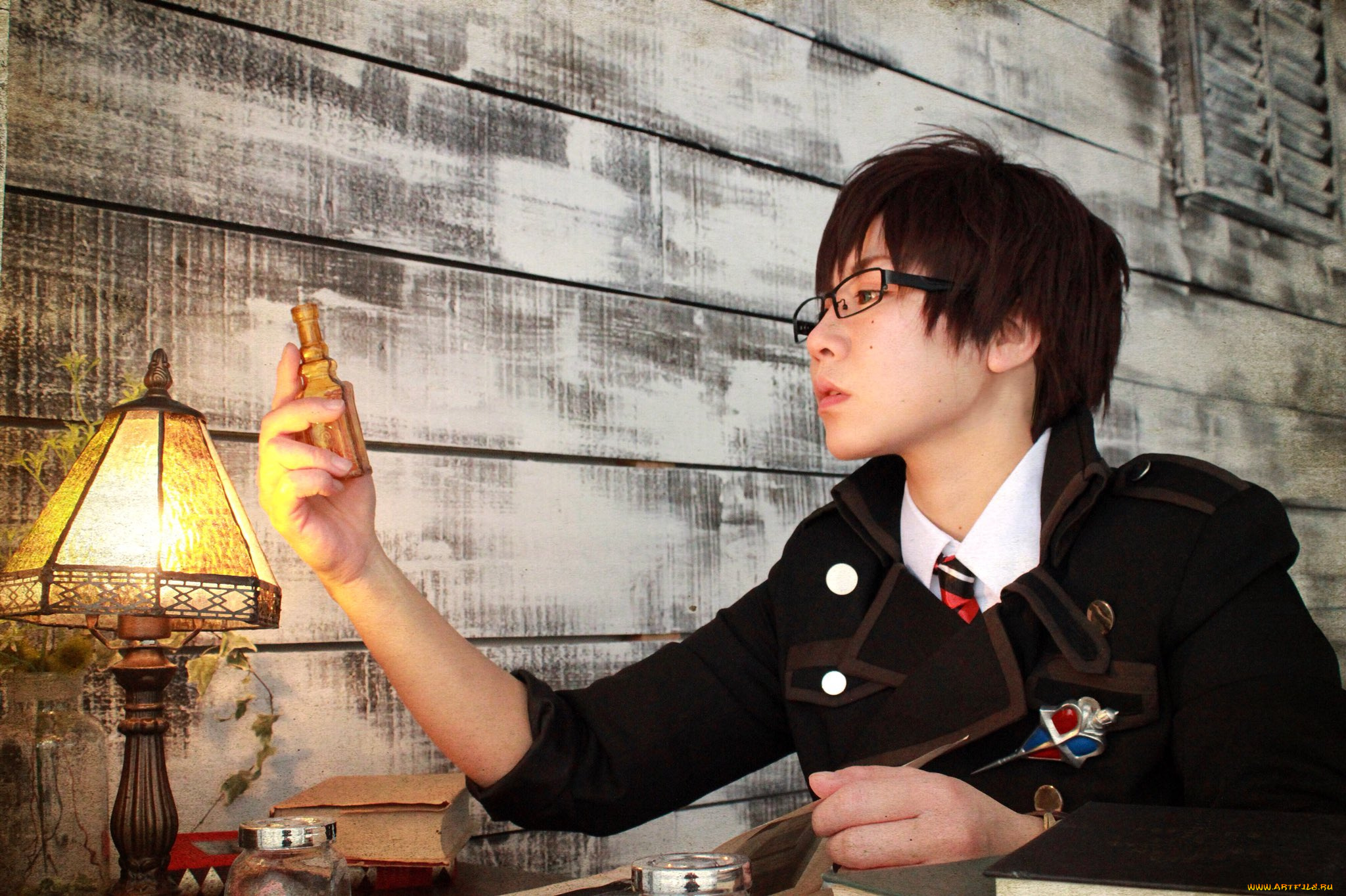 разное, cosplay, , косплей, очки, торшер, форма, флакон, парень