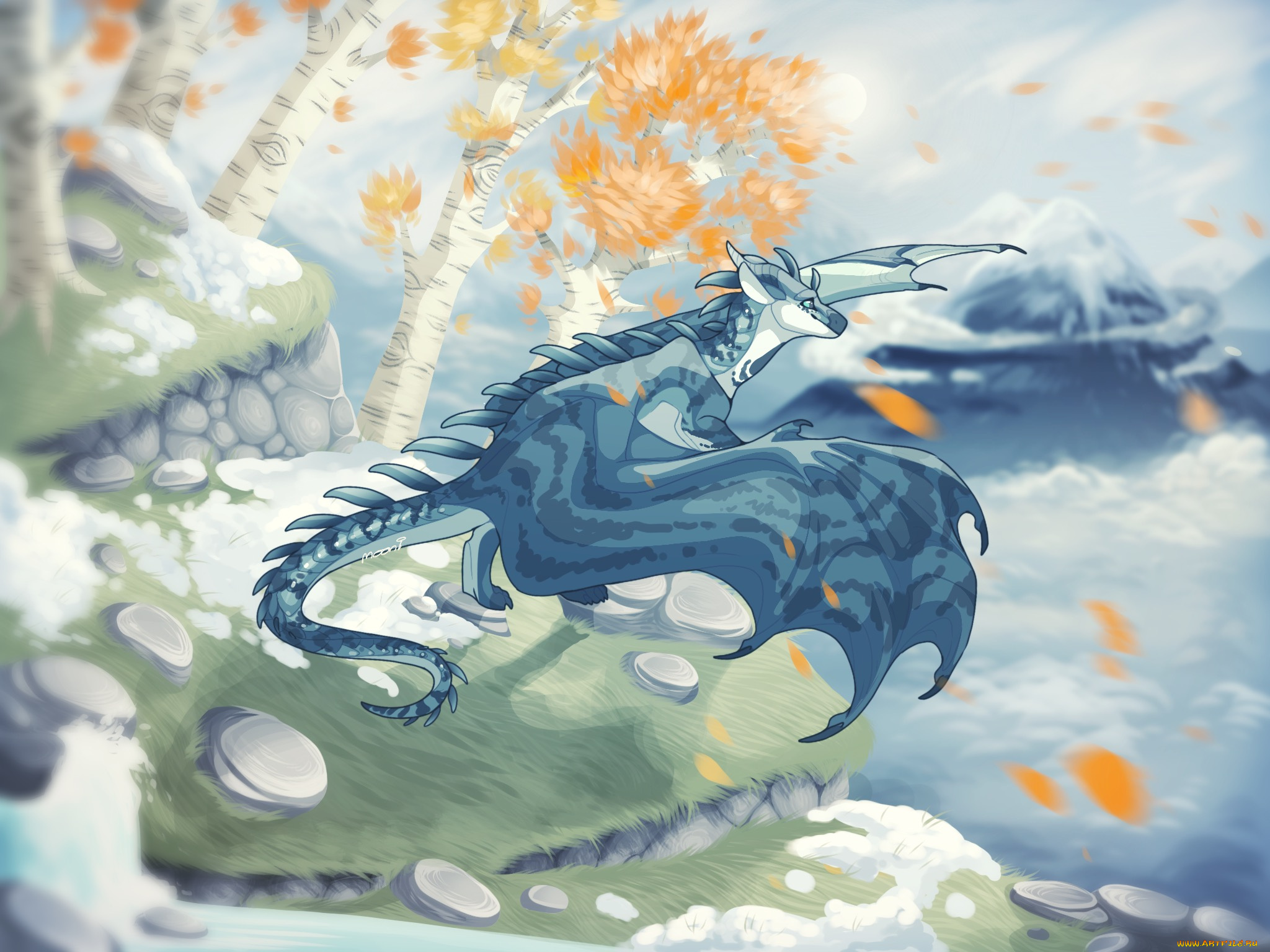 фэнтези, драконы, дракон