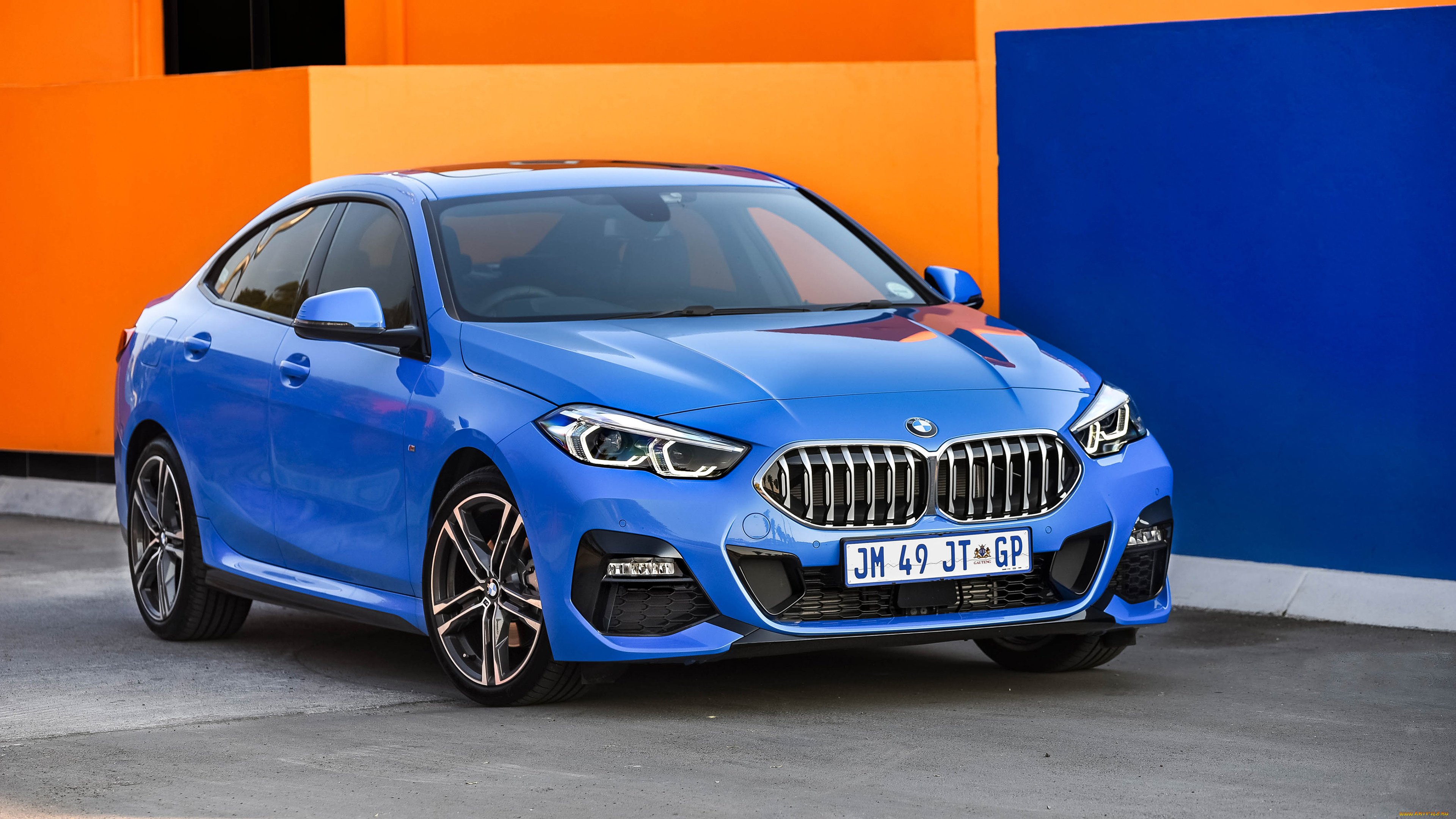 bmw, 218i, gran, coupe, m, sport, 2020, автомобили, bmw, седан, 218i, gran, coupe, m, sport, 2020, синий, бмв