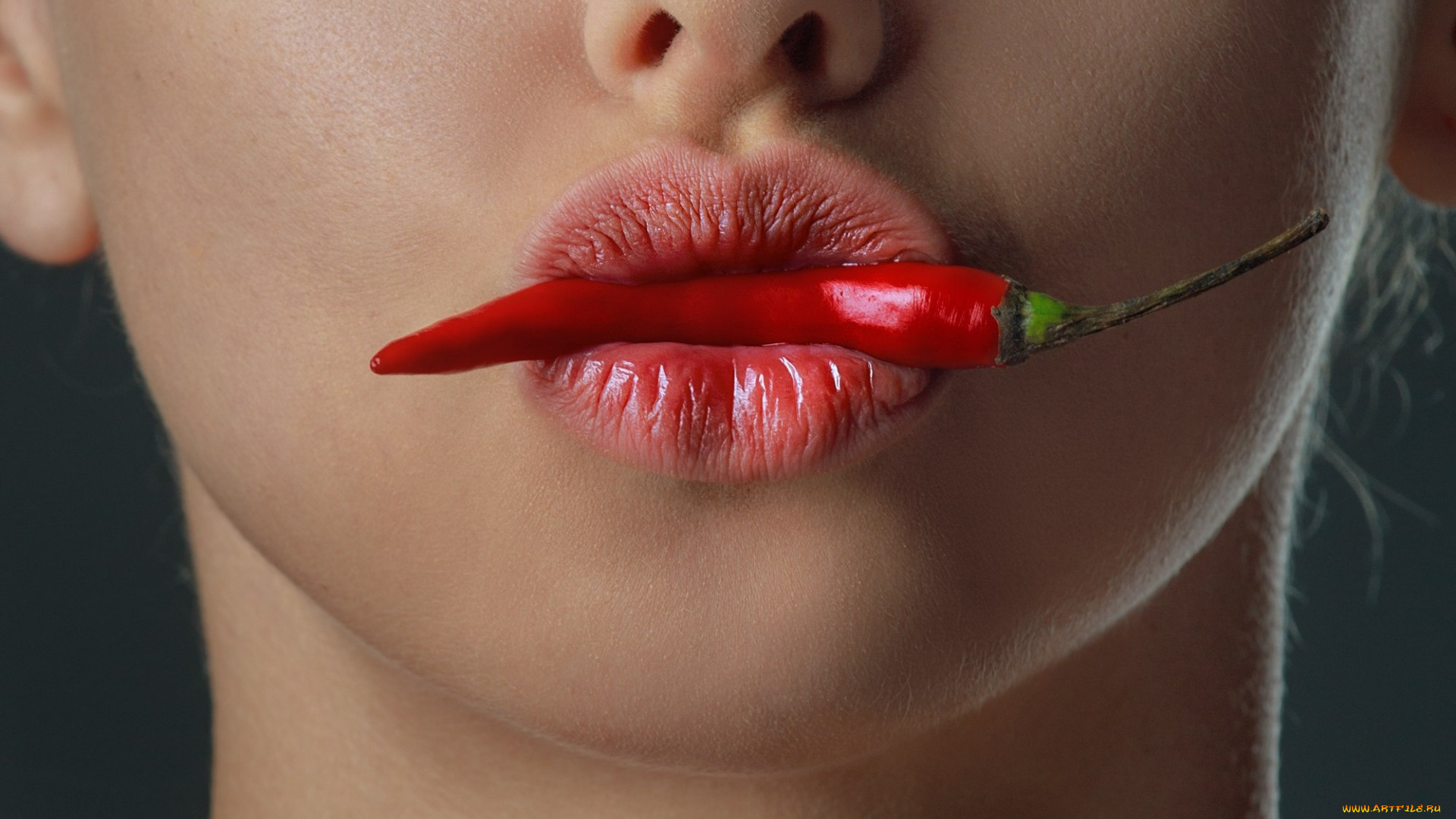 разное, губы, острый, перчик