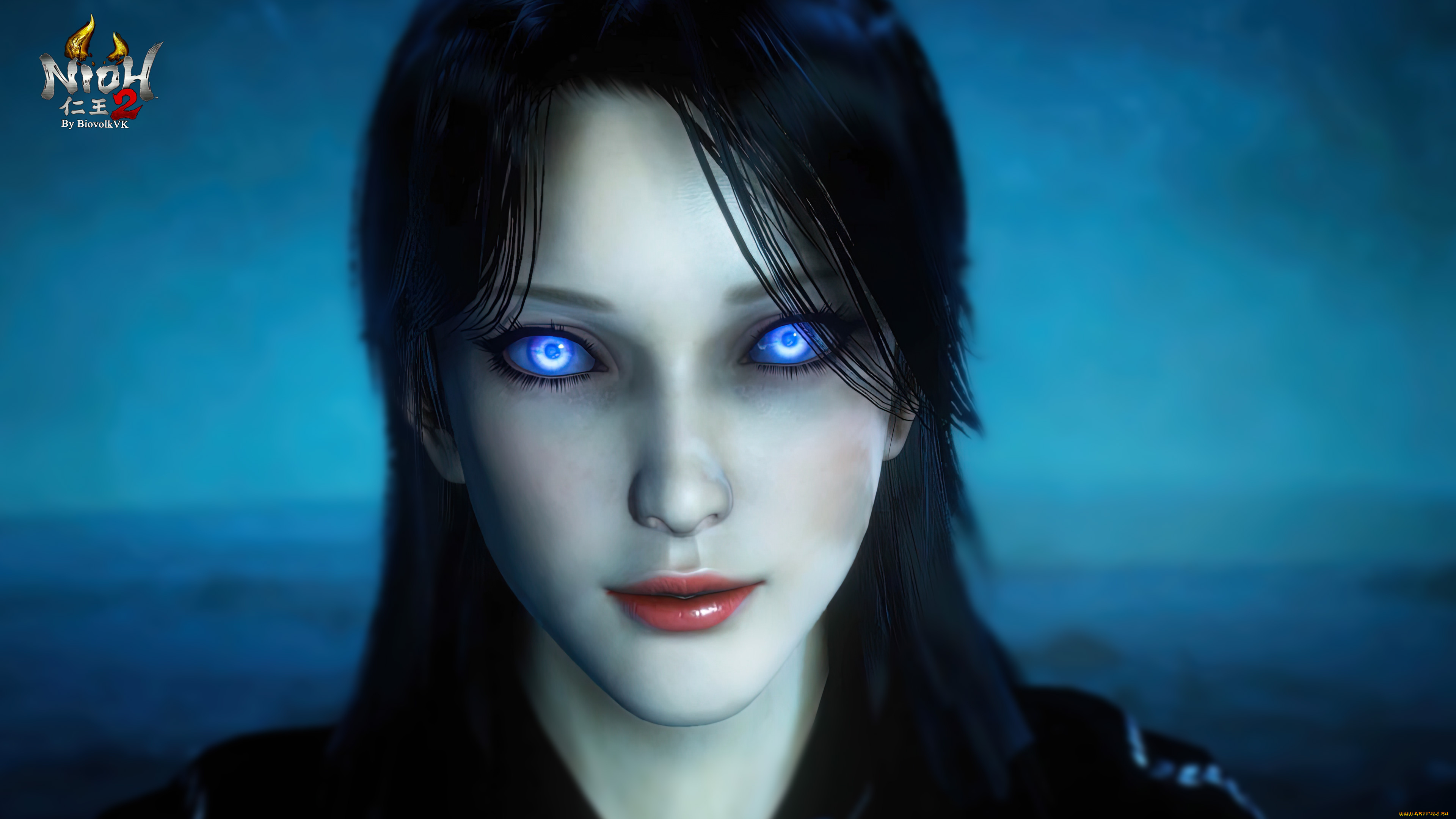 nioh, 2, видео, игры, nioh, 2, девушки