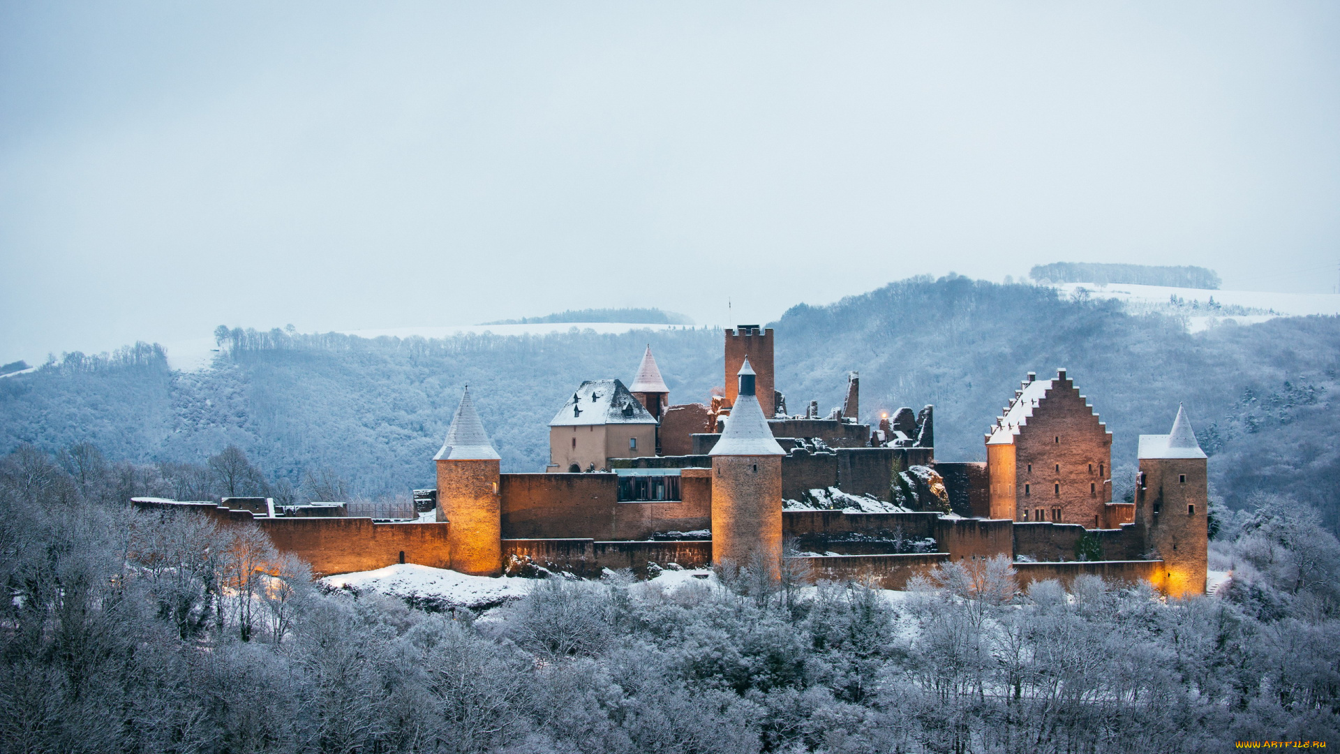 bourscheid, castle, luxemburg, города, -, дворцы, , замки, , крепости, bourscheid, castle
