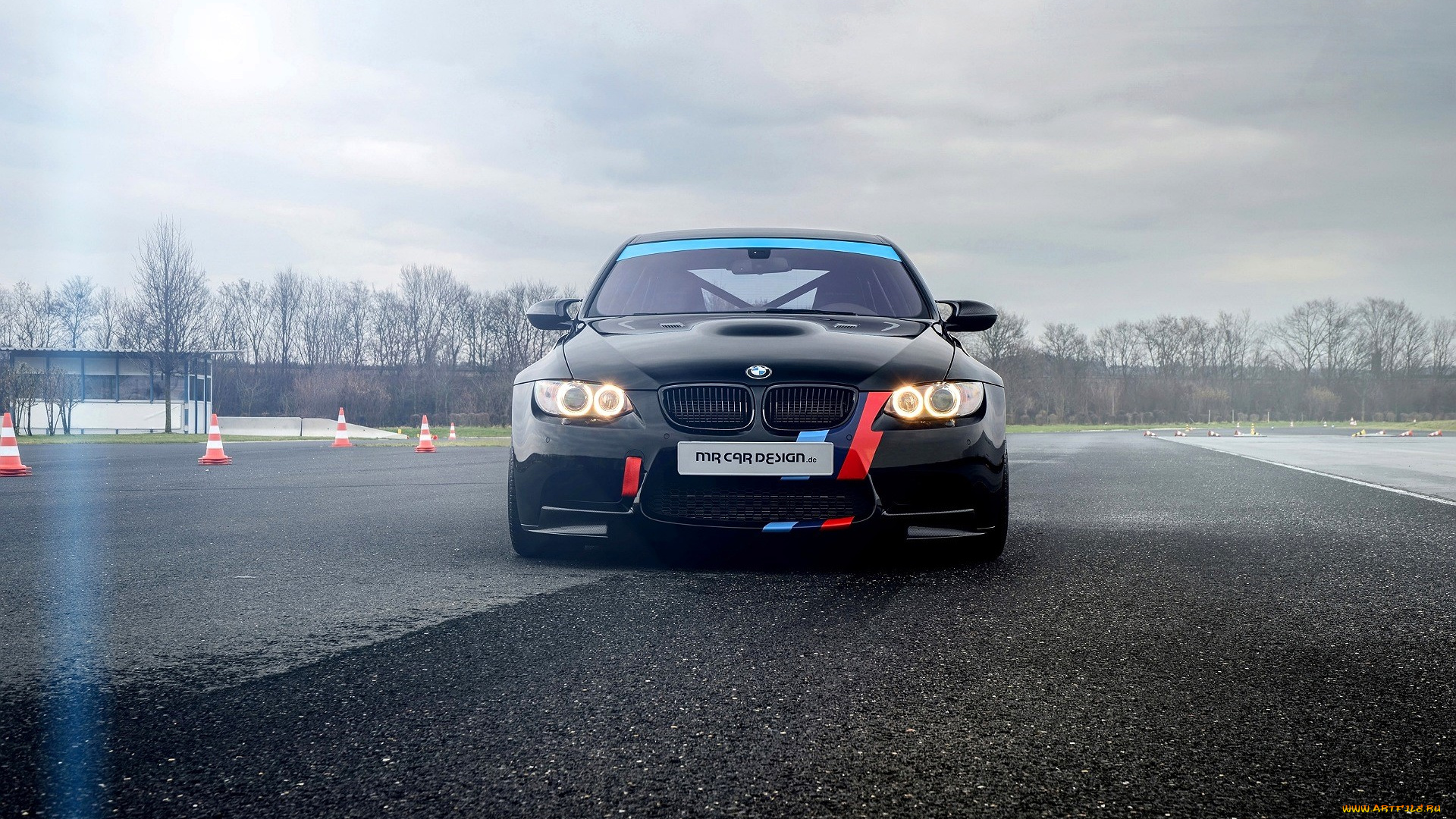 bmw, m3, автомобили, bmw, черный, деревья, площадка