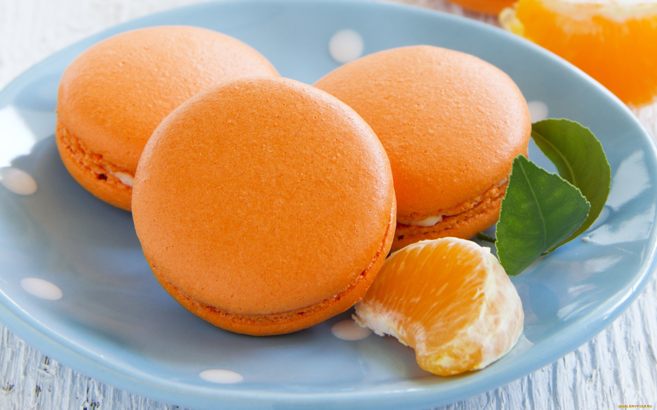 еда, макаруны, лакомство, апельсиновые