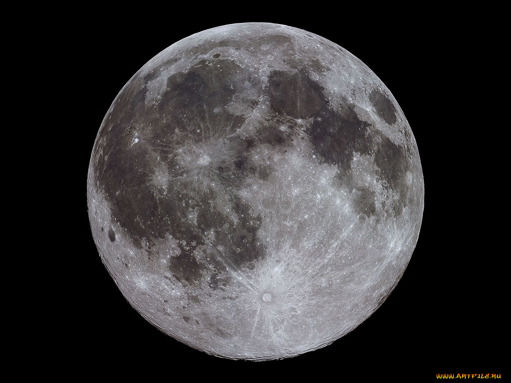 луна, космос