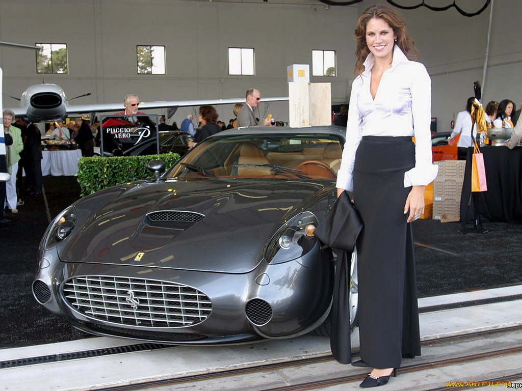 ferrari, 575, gtz, автомобили, авто, девушками