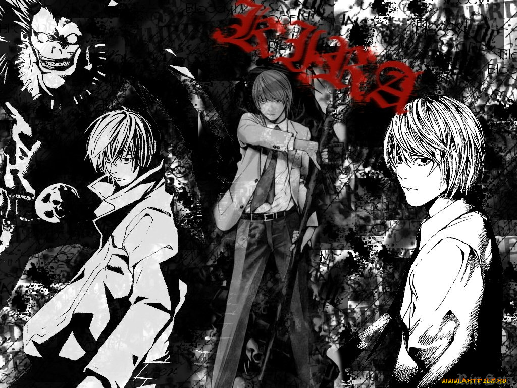 dn89, аниме, death, note